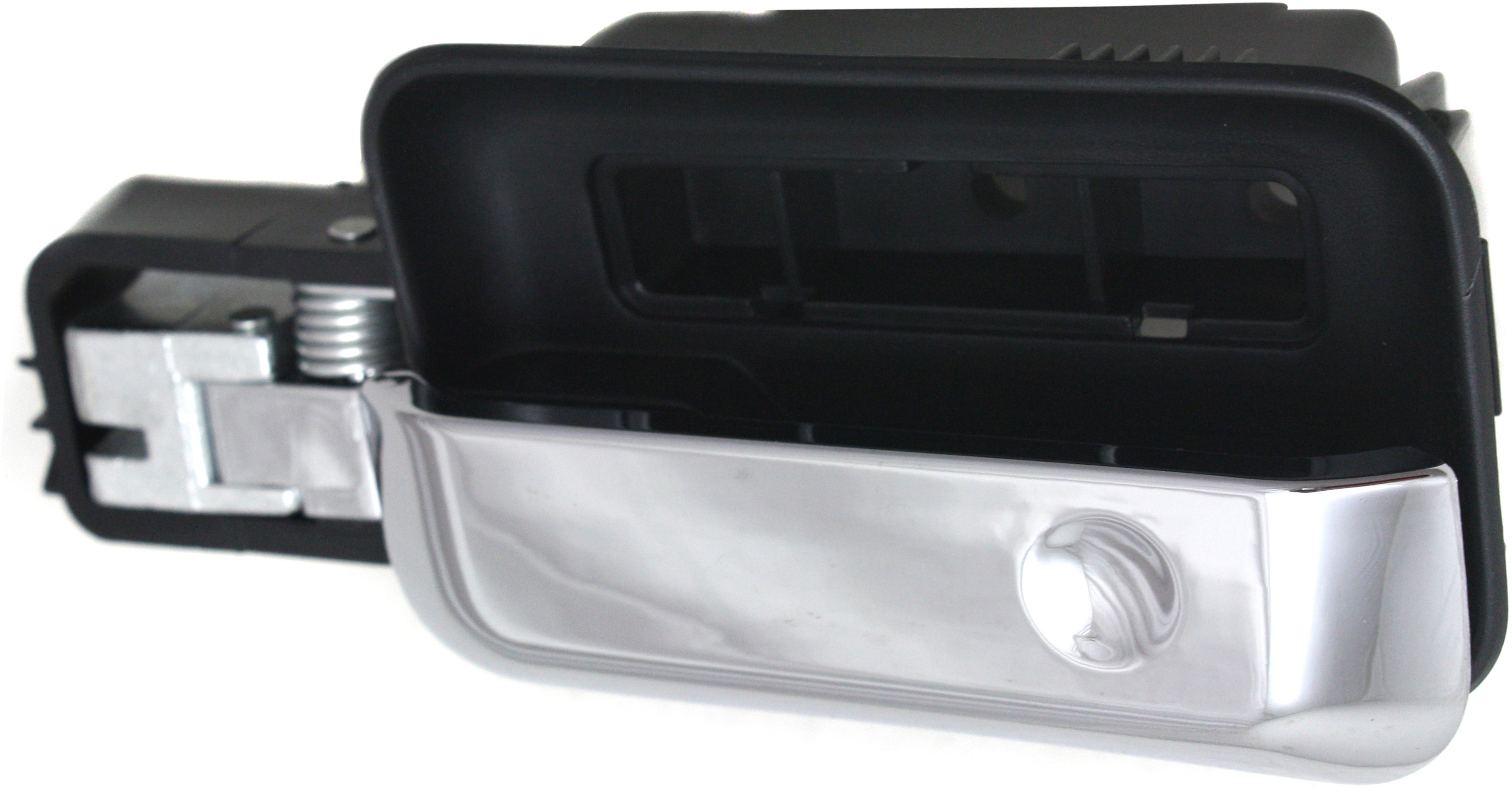 AM F 150-04-08 MARK LT 06-08 FRONT INTERIOR DOOR HANDLE LH Chrome Power Locks Standard SKU REPF462168 Partslink FO1352150 OEM 8L3Z15219A65CA