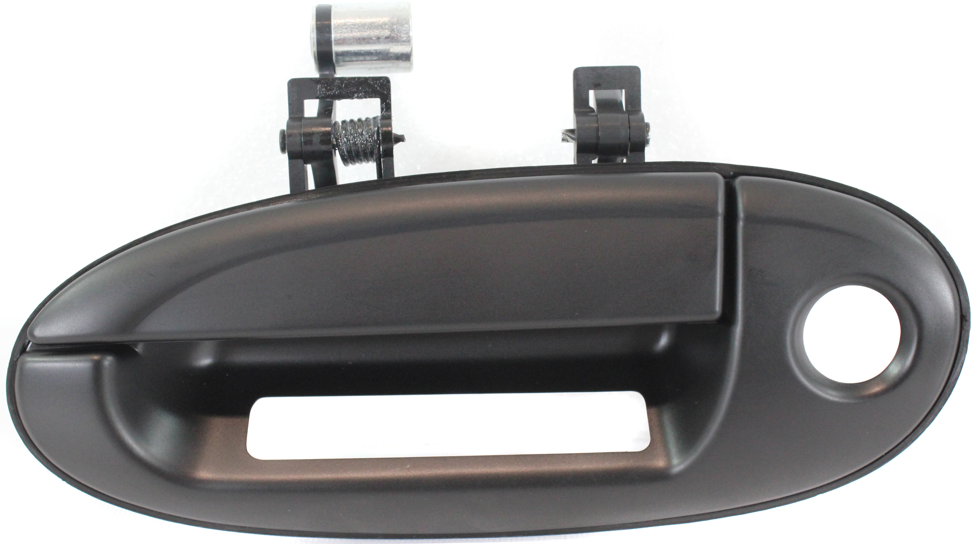 AM SABLE TAURUS 96-02 FRONT EXTERIOR DOOR HANDLE LH Smooth Black w Keyhole Keyless Entry and Keypad Hole SKU REPF462310 OEM XF1Z5422405BAG