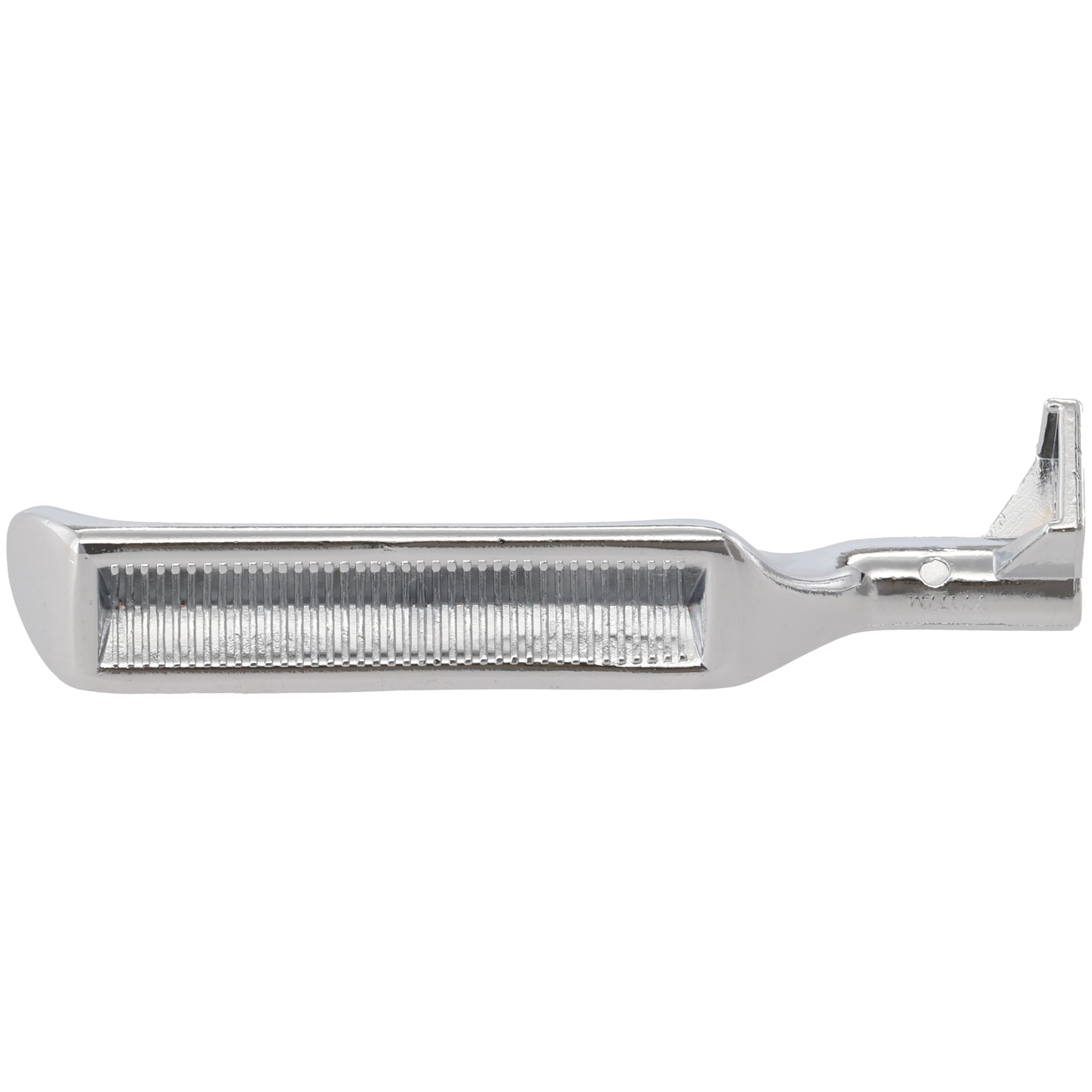 AM BRONCO 80-86 FRONT INTERIOR DOOR HANDLE RH Metal Chrome SKU REPF462345 Partslink FO1353112 OEM E0TZ1022600B EOTZ1022600B