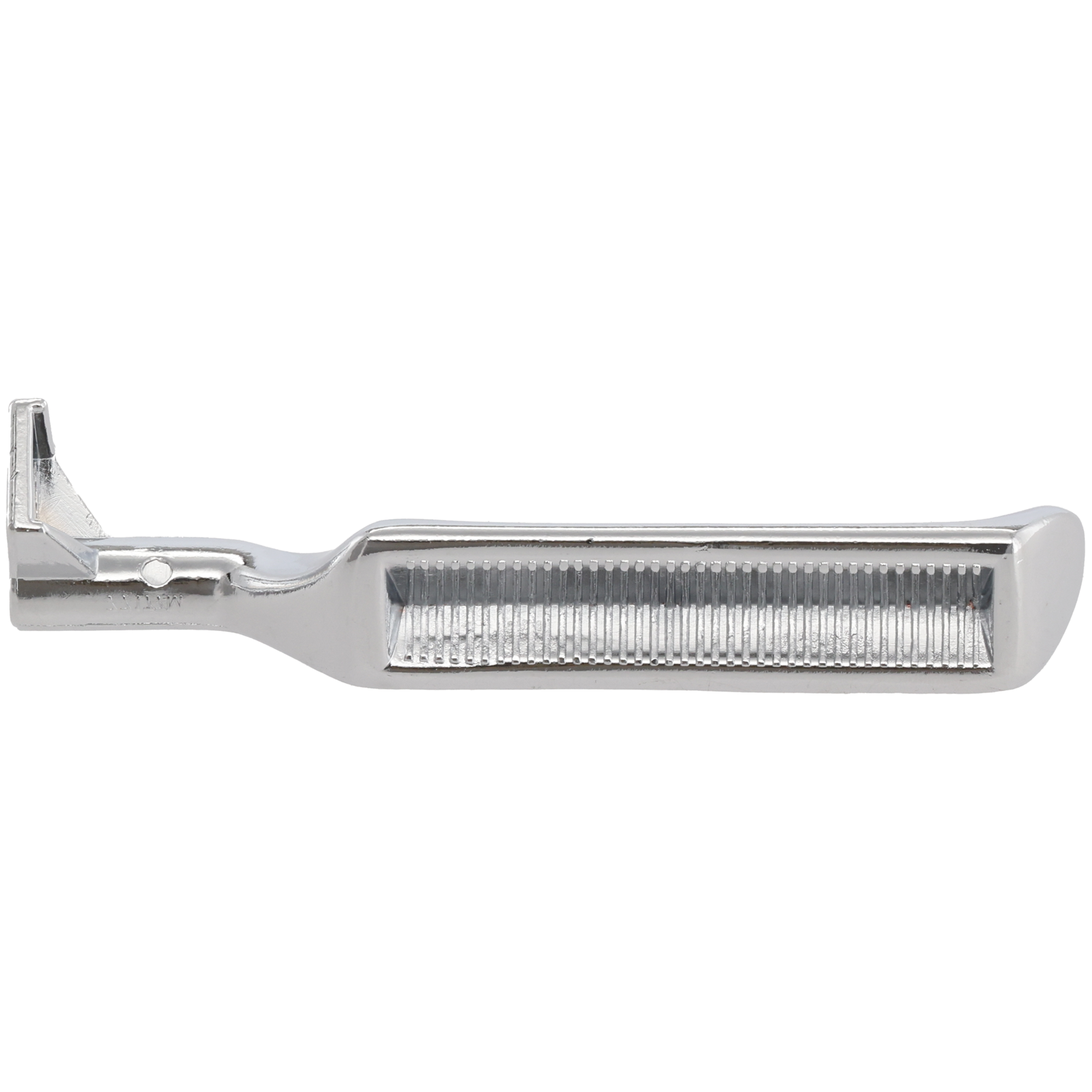 AM BRONCO 80-86 FRONT INTERIOR DOOR HANDLE LH Metal Chrome SKU REPF462346 Partslink FO1352112 OEM E0TZ1022601B EOTZ1022601B