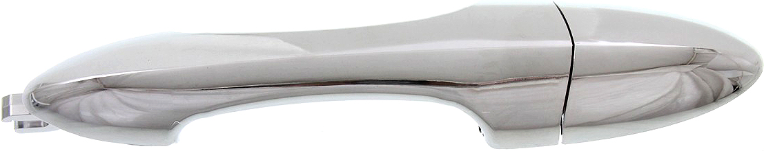 AM FOCUS 00-07 REAR EXTERIOR DOOR HANDLE RH=LH All Chrome w Cap Cover Pad and Handle SKU REPF462369 OEM YS4Z5422404AAA PFM
