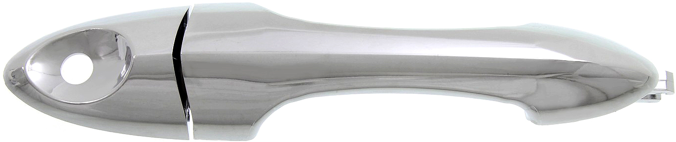 AM FOCUS 00-07 FRONT EXTERIOR DOOR HANDLE RH=LH All Chrome w Keyhole w Cap Cover Pad and Handle SKU REPF462370 OEM YS4Z5422404AAA PFM