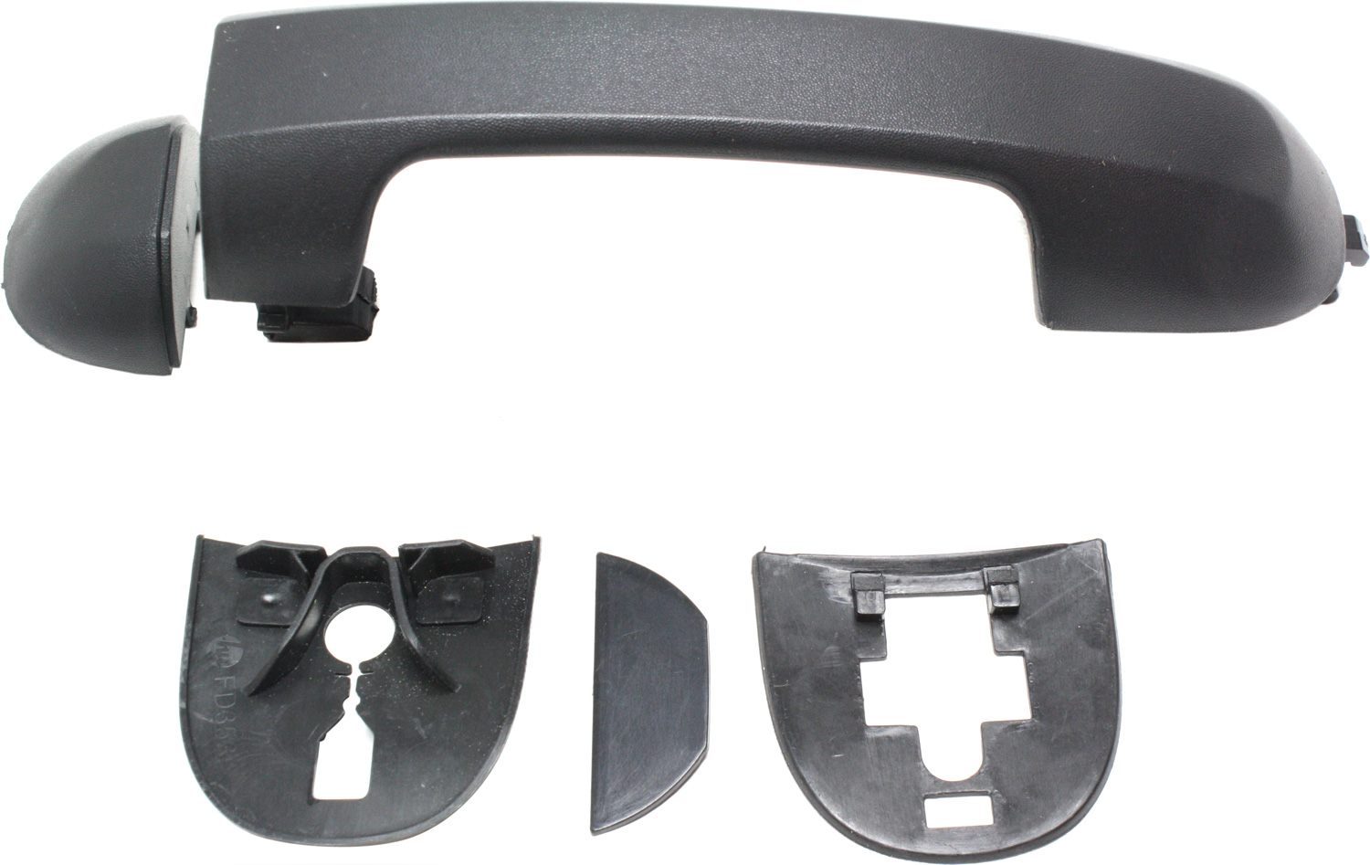 AM TRANSIT CONNECT 10-13 FRONT EXTERIOR DOOR HANDLE RH=LH =REAR =Tailgate Handle Textured Black SKU REPF462501 OEM 2T1Z6122404A