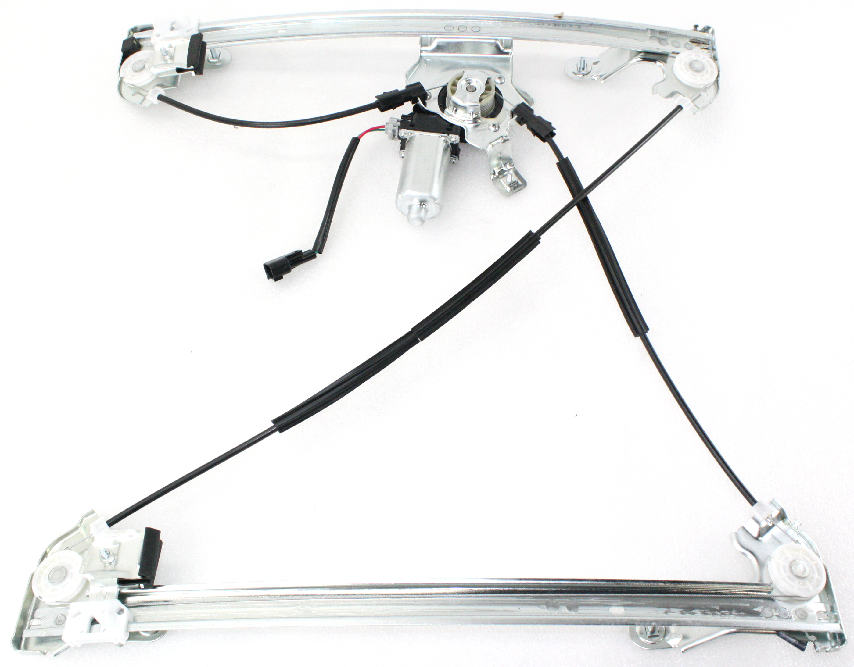 AM F 150-06-08 FRONT WINDOW REGULATOR LH Power w Motor From 8-09-05 Super Cab SKU REPF462916 Partslink FO1350152 OEM 6L3Z1823201BA