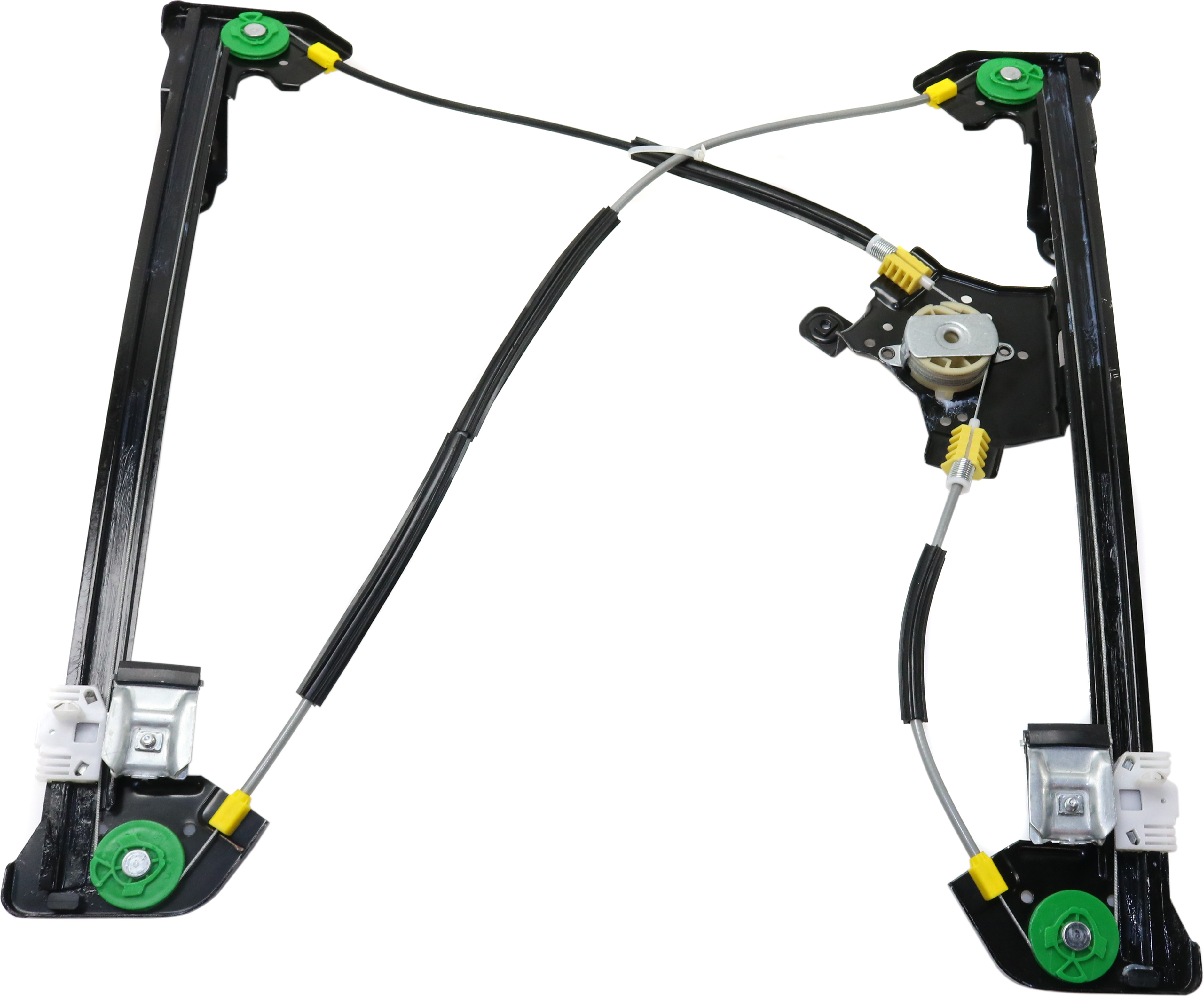 AM F 150-04-06 FRONT WINDOW REGULATOR RH Power w o Motor To 8-08-05 Super Cab New Body Style SKU REPF462939 Partslink FO1351162 OEM 4L3Z1823200CA PFM