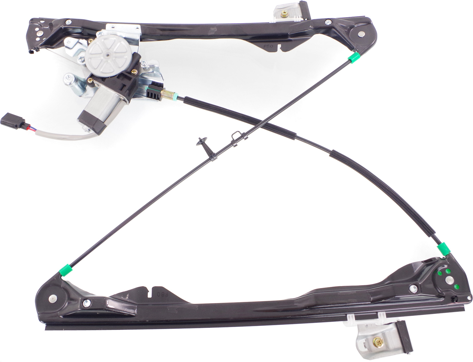 AM FOCUS 08-11 FRONT WINDOW REGULATOR RH Power w Motor 4 Door Sedan SKU REPF462967 Partslink FO1351190 OEM 8S4Z5423200BA