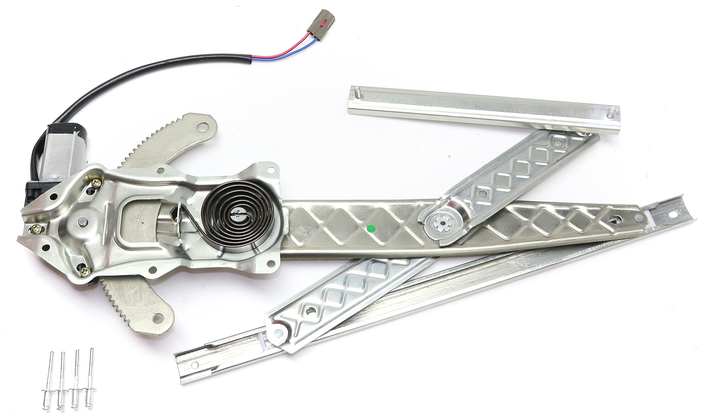 AM F 150-97-03 F 250-97-99 FRONT WINDOW REGULATOR LH Power w Motor Regular Cab SuperCab SKU REPF462972 OEM F65Z1523209AB PFM F65Z15233V95