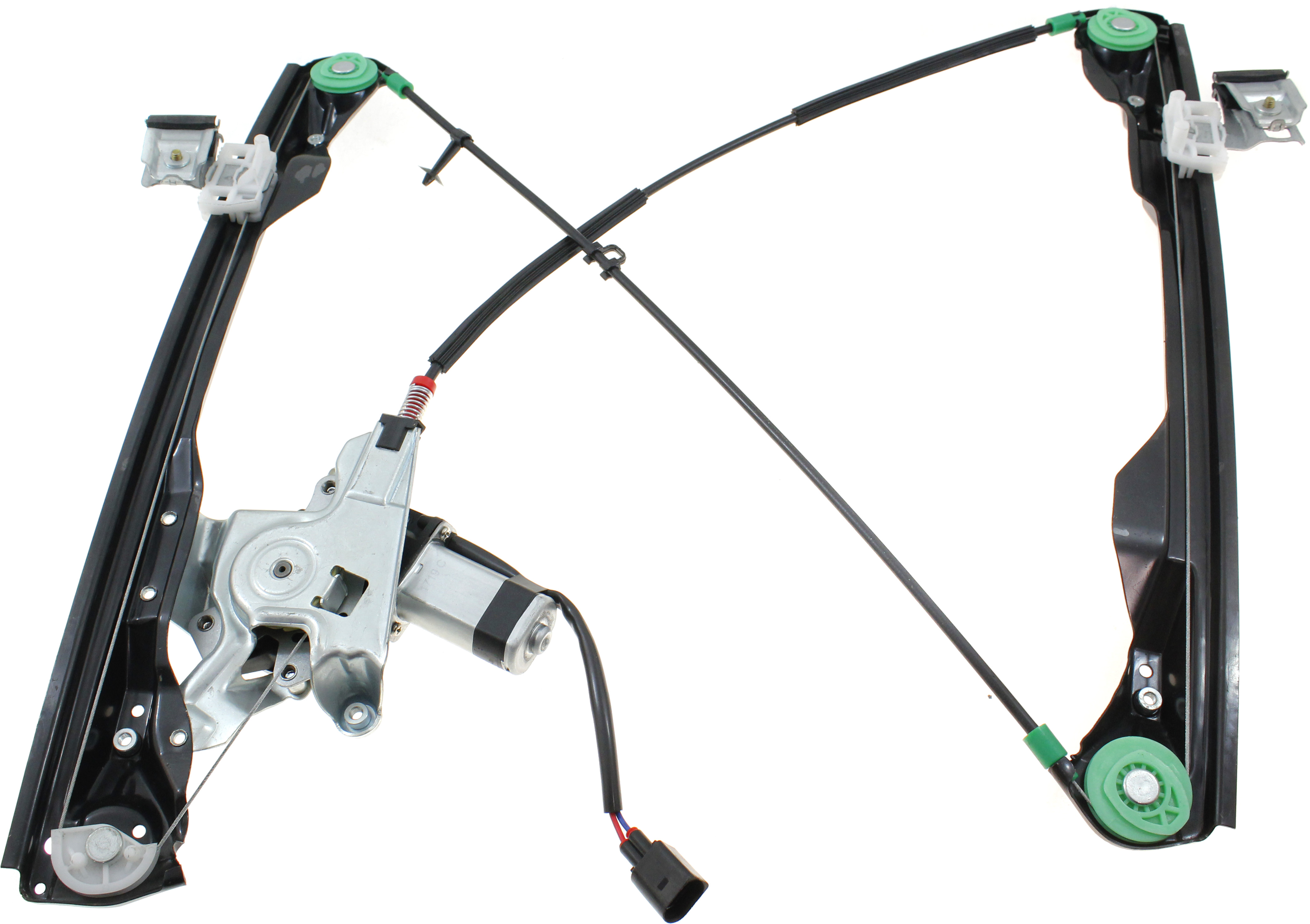 AM FOCUS 08-10 FRONT WINDOW REGULATOR LH Power w Motor Coupe SKU REPF462976 OEM 8S4Z6323201BA