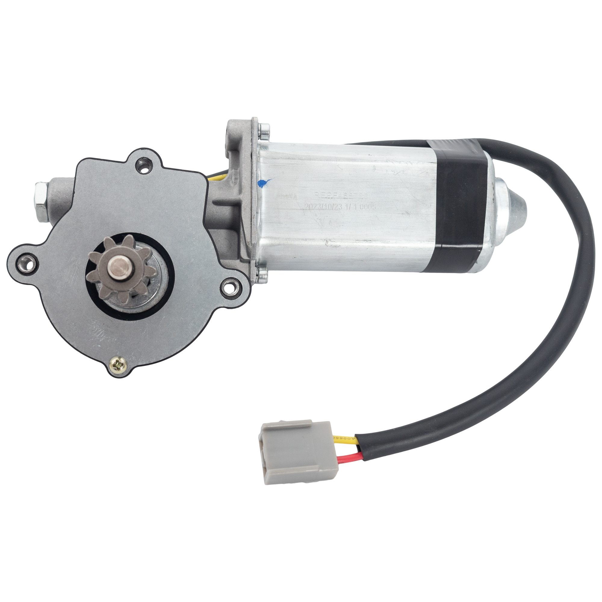 AM MUSTANG 84-93 WINDOW REGULATOR MOTOR Rear LH Power w o Regulator Convertible SKU REPF468720 OEM E4ZZ76233V95ARM