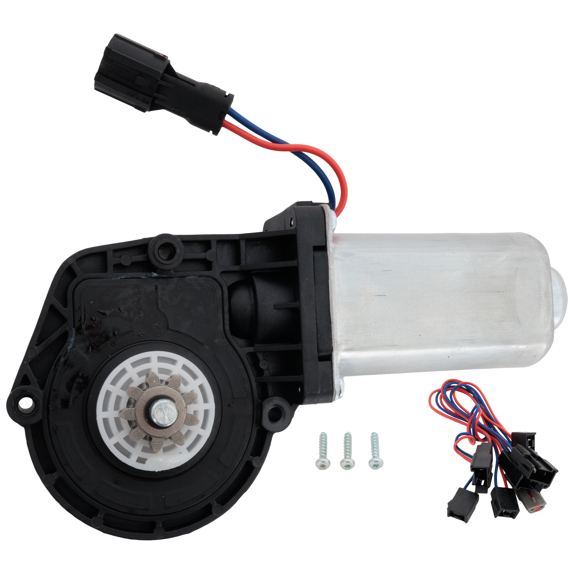 AM CUSTOM 64-72 MARK IV 72-76 VERSAILLES 77-80 BRONCO 81-96 FRONT WINDOW REGULATOR MOTOR LH =Rear SKU REPF468722 Partslink FO1356105 OEM H2MZ99233V94B