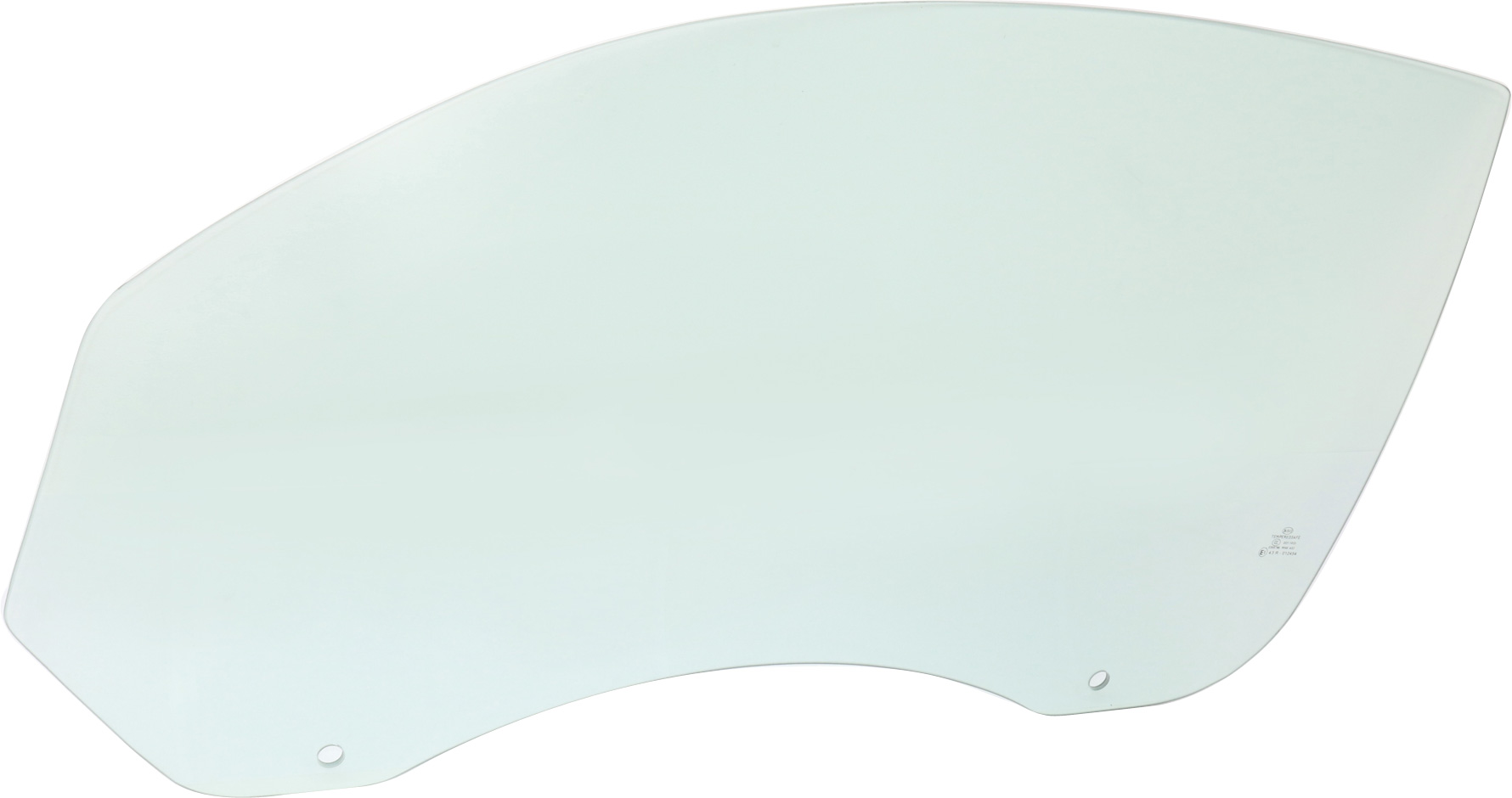 AM MUSTANG 05-14 FRONT DOOR GLASS LH Green Tint SKU REPF480124 OEM 4R3Z7621411AA DD10702GTNN