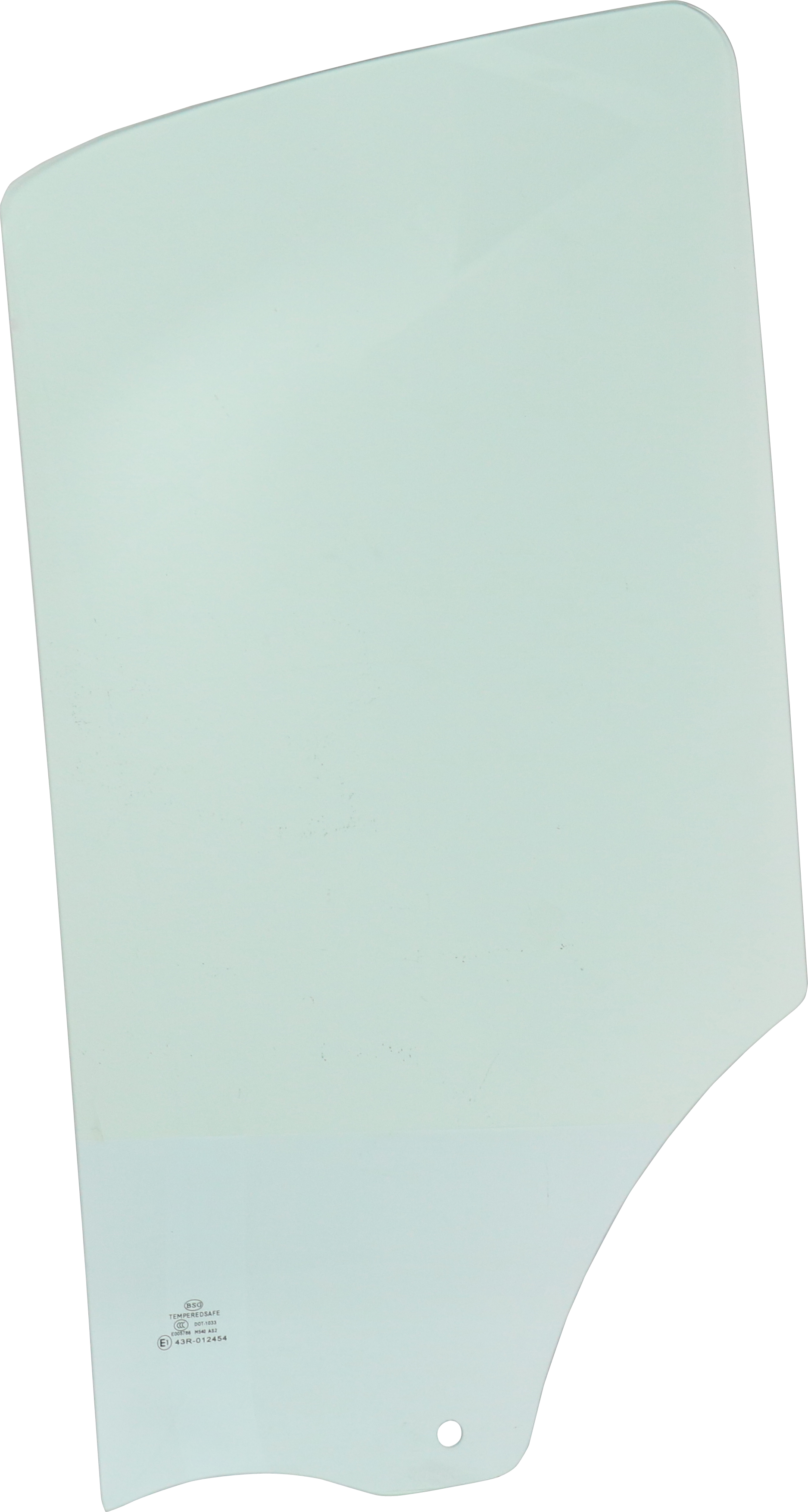 AM TRANSIT VAN 15-17 FRONT DOOR GLASS LH Green Tint 100.8 In. 110.2 In. Roof SKU REPF480144