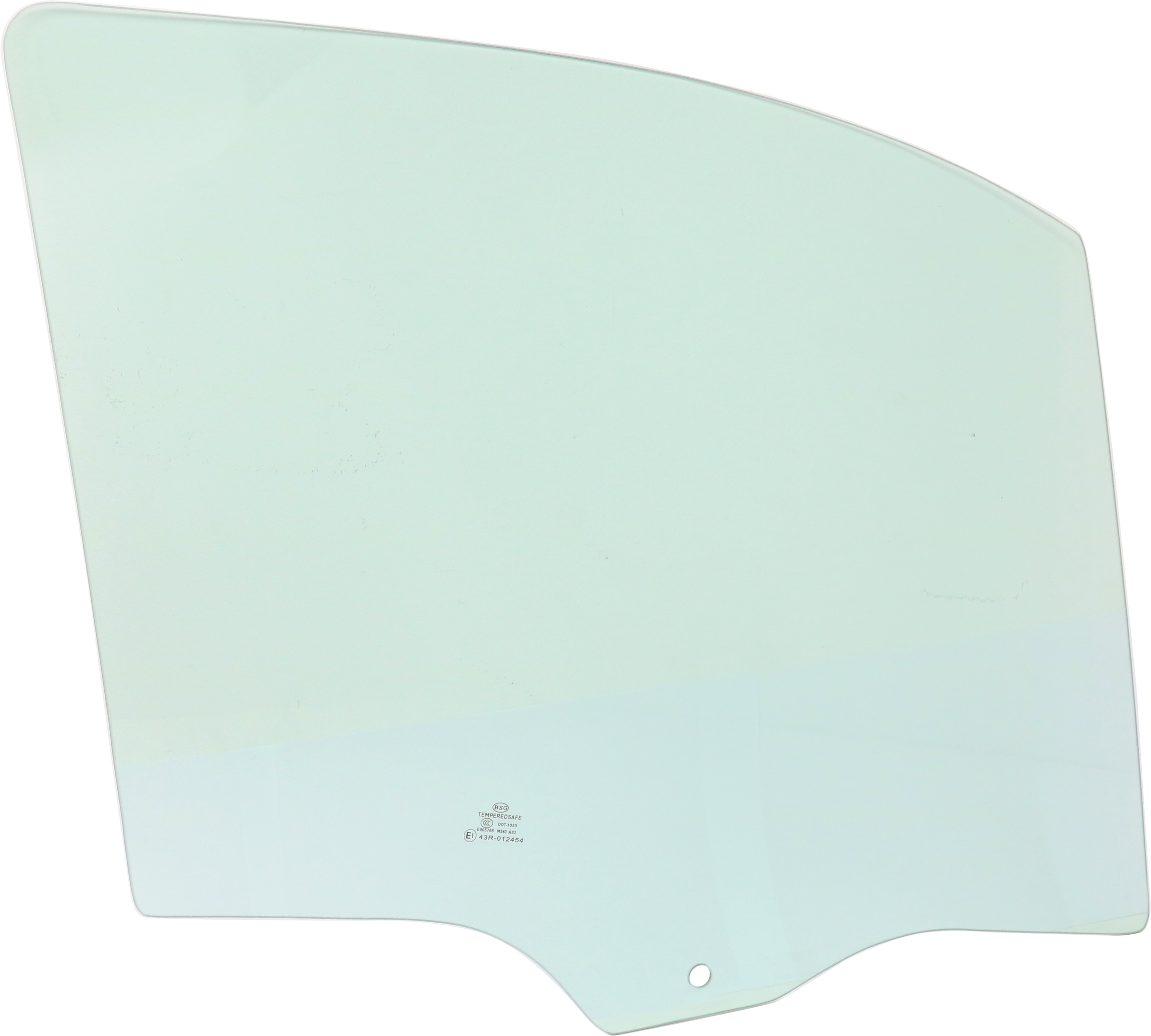 AM TRANSIT CONNECT 14-17 FRONT DOOR GLASS RH Green Tint Van Wagon SKU REPF480149 OEM DT1Z6121410A DD12220GTNN