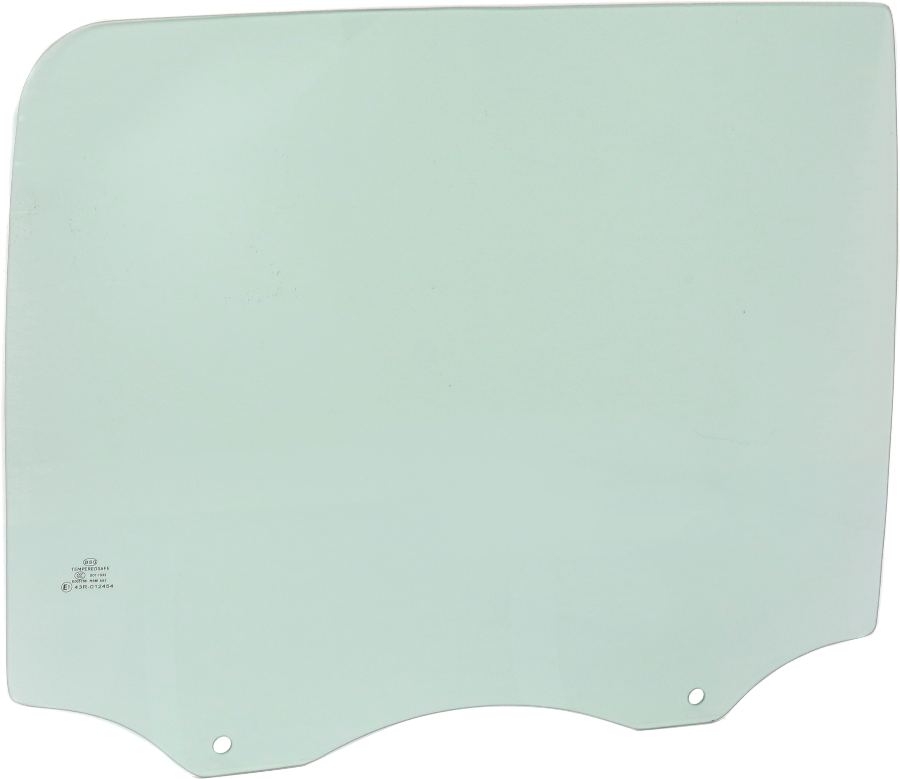 AM F 150-15-16 REAR DOOR GLASS RH Green Tint Crew Cab Pickup SKU REPF481323 OEM FL3Z1625712B DD12400GTNN
