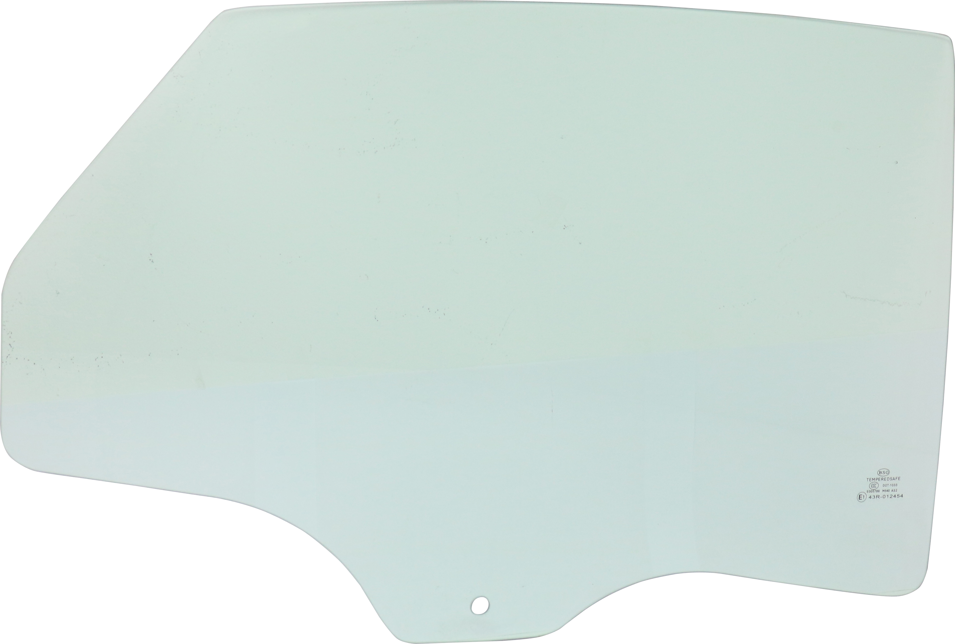 AM FORD FUSION 13-20 REAR DOOR GLASS RH Green Tint SKU REPF481325 OEM DS7Z5425712A DD12055GTNN