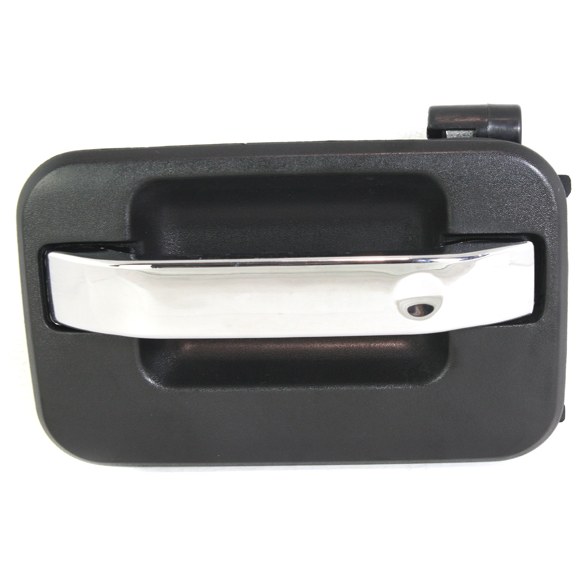 AM F 150-04-22 MARK LT 06-08 REAR EXTERIOR DOOR HANDLE LH Chrome Lever Textured Black Housing SuperCrew w Plastic Connector SKU REPF491308 Partslink FDH010035 OEM 9L3Z1626605AA