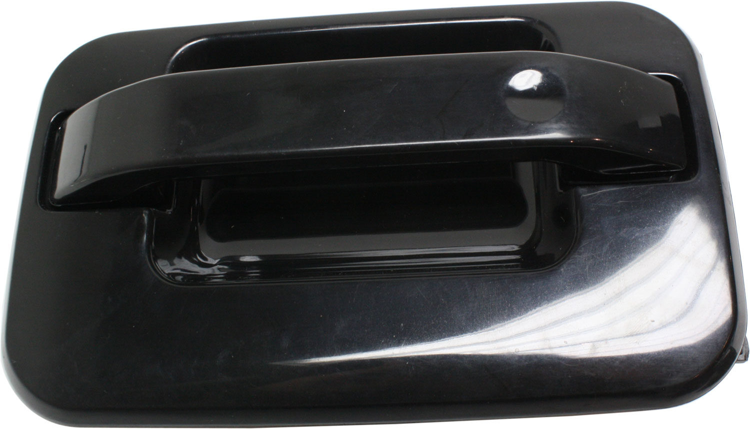 AM F 150-04-22 MARK LT 06-08 REAR EXTERIOR DOOR HANDLE LH Smooth Black w Plastic Connector SKU REPF491312 OEM 9L7Z7826605AA 7L3Z1626605CBPTM