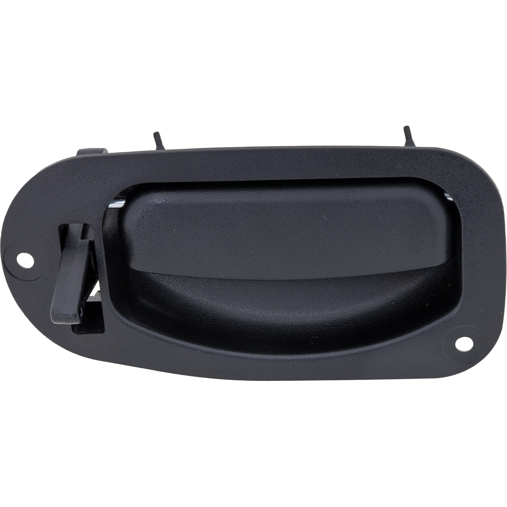 AM F SERIES SUPER DUTY 99-16 REAR EXTERIOR DOOR HANDLE LH Textured Black w o Rod Extended Cab SKU REPF491313 OEM 7C3Z2826604AA