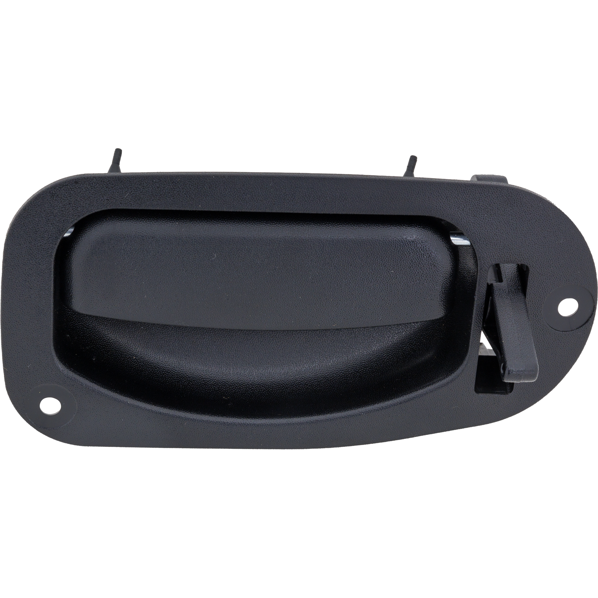AM F SERIES SUPER DUTY 99-16 REAR EXTERIOR DOOR HANDLE RH Textured Black w o Rod Extended Cab SKU REPF491314 OEM 7C3Z2826605AA