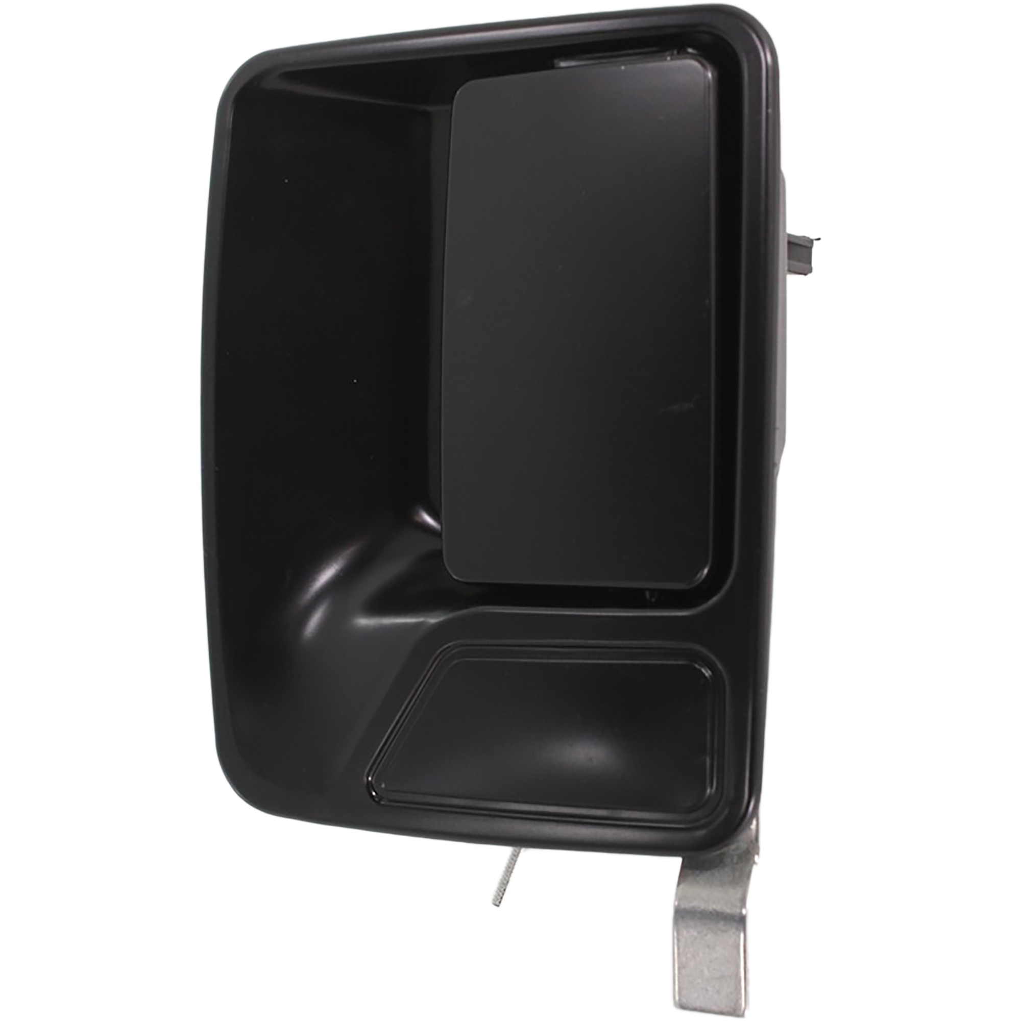 AM F SERIES SUPER DUTY 99-16 EXCURSION 00-05 REAR EXTERIOR DOOR HANDLE LH Smooth Blk w o Hole SKU REPF491320 Partslink FO1520123 OEM 5C3Z2626601AAA 7C3Z3626605APPT