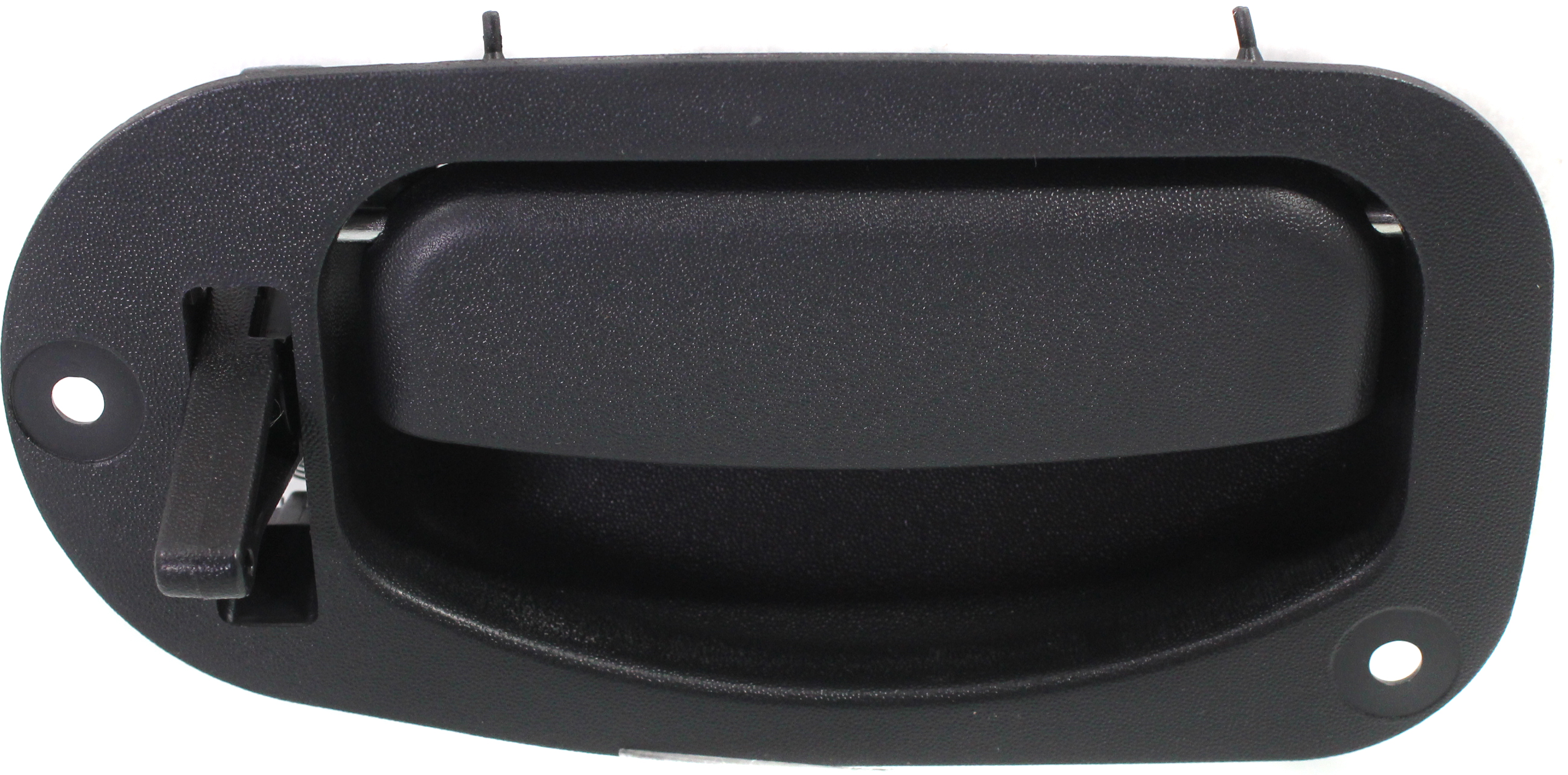 AM F 150-97-04 F 250-97-99 REAR INTERIOR DOOR HANDLE LH Outside Textured Black w o Keyhole SuperCab SKU REPF491322 OEM XL3Z1826680B