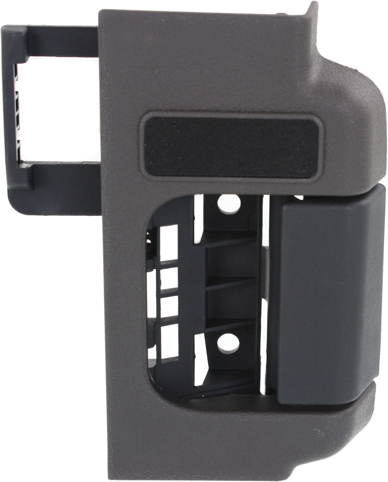 AM F 150-09-14 REAR INTERIOR DOOR HANDLE RH Black Lever+Gray Housing Stone Plastic Extended Cab P U SKU REPF491515 OEM 9L3Z1822600AD