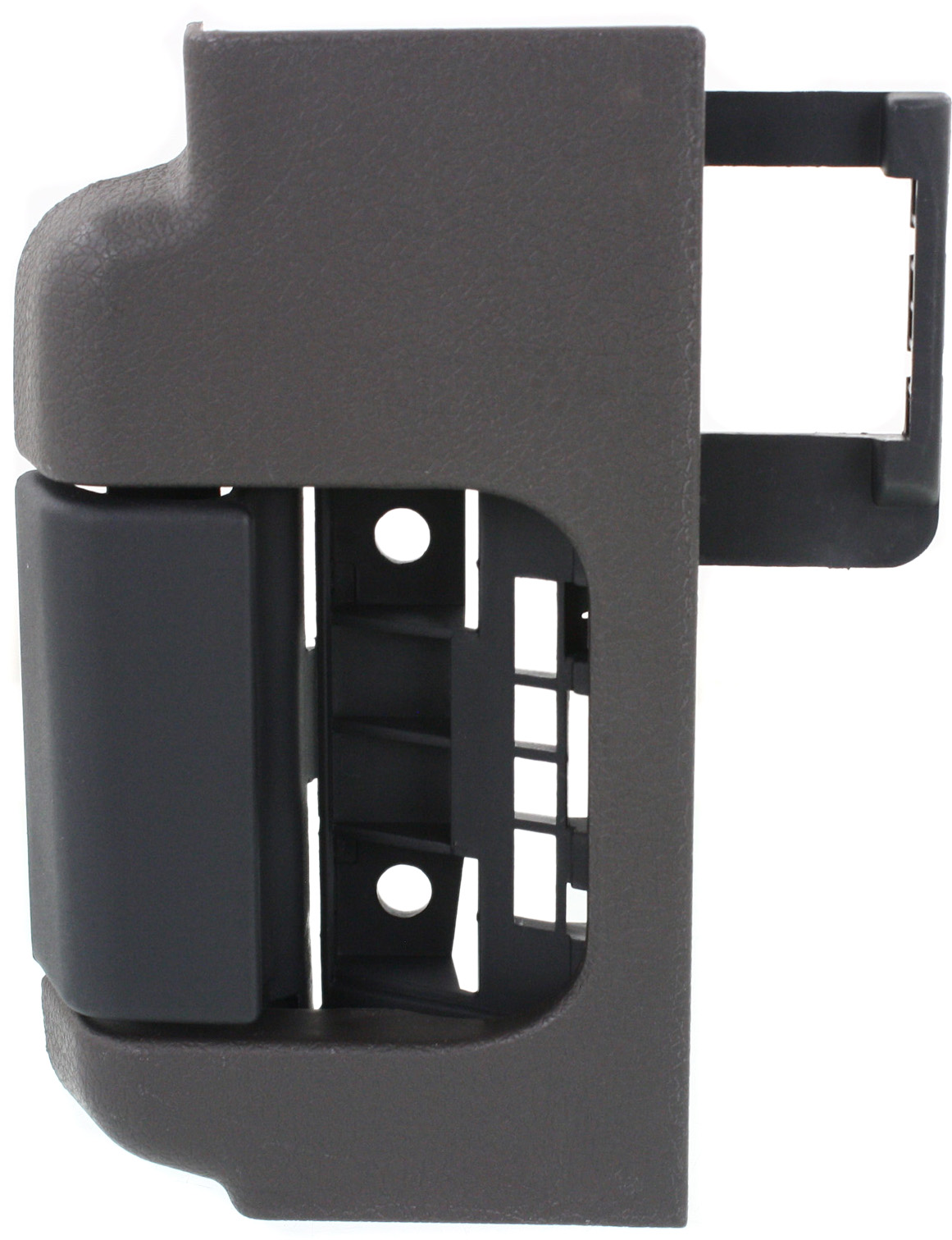 AM F 150-09-14 REAR INTERIOR DOOR HANDLE LH Black Lever+Gray Housing Stone Plastic Extended Cab P U SKU REPF491516 OEM 9L3Z1822601AD