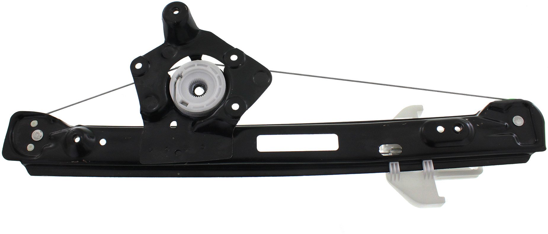 AM FOCUS 00-07 REAR WINDOW REGULATOR RH Power w o Motor 4 Door 5 Door SKU REPF491705 Partslink FO1551119 OEM 6S4Z5427000A PFM