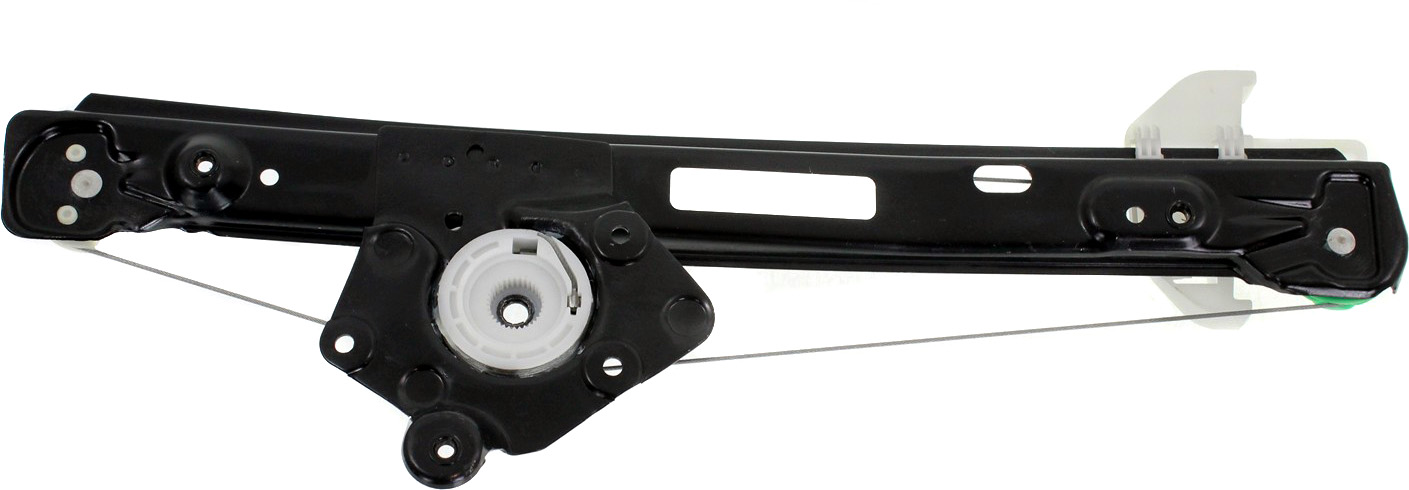 AM FOCUS 00-07 REAR WINDOW REGULATOR LH Power w o Motor 4 Door 5 Door SKU REPF491706 Partslink FO1550119 OEM 6S4Z5427001A PFM