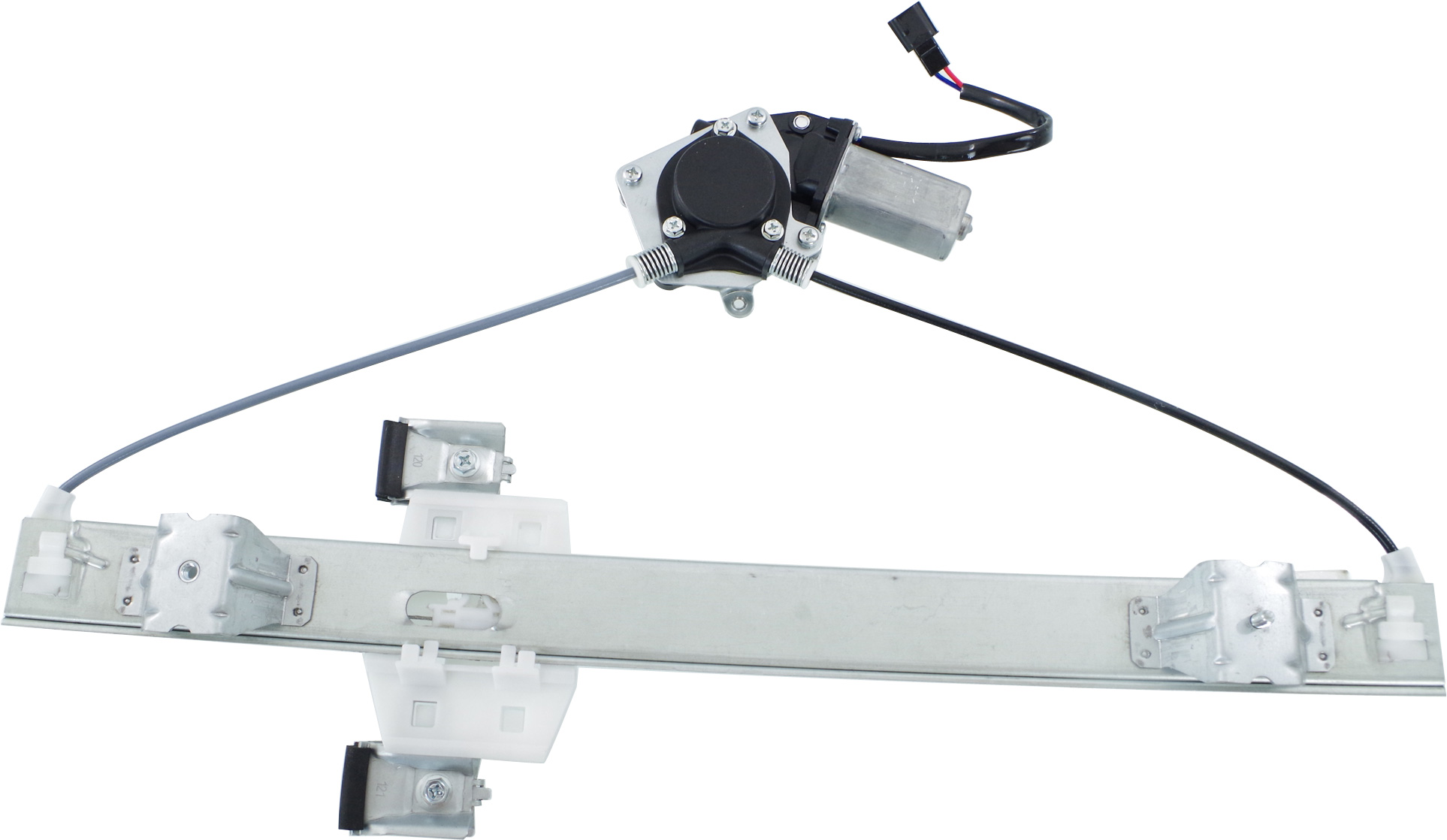 AM F 150-04-14 REAR WINDOW REGULATOR RH Power w Motor Extended Cab New Body Style SKU REPF491719 Partslink FO1551127 OEM AL3Z1827000A