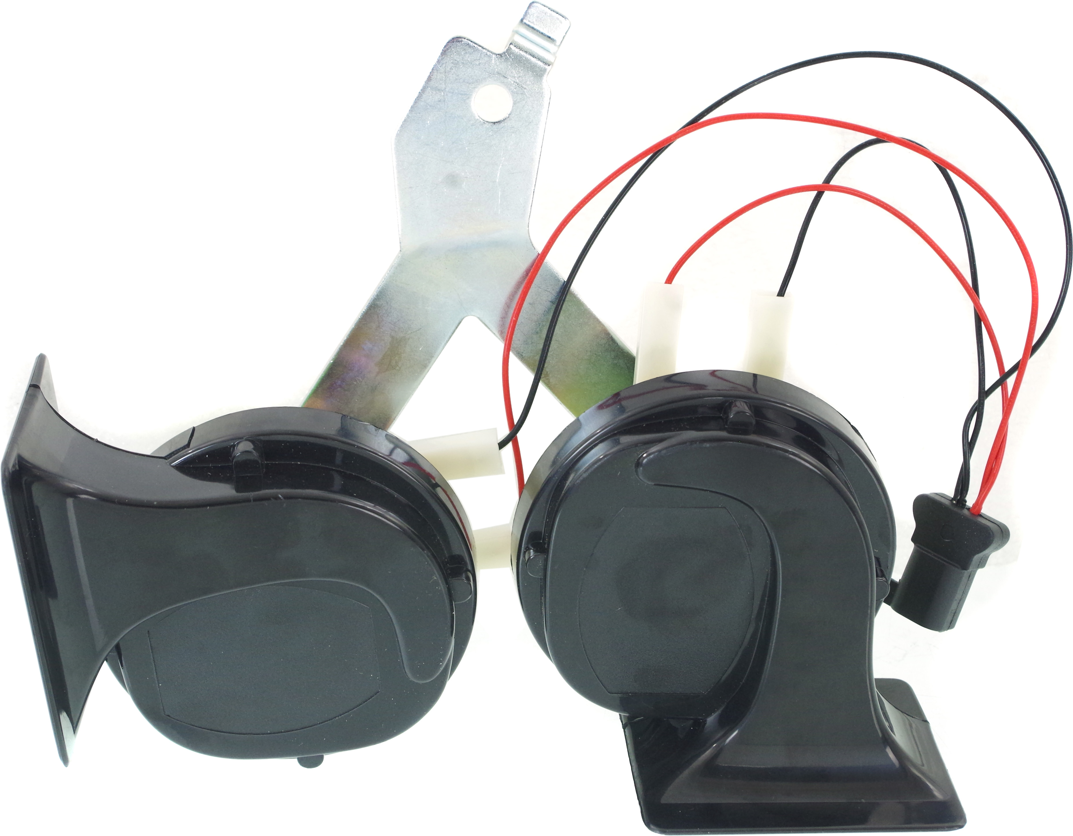 AM F 150 PICKUP 09-14 HORN SET High and Low with Bracket SKU REPF502510 OEM 9L3Z13832A