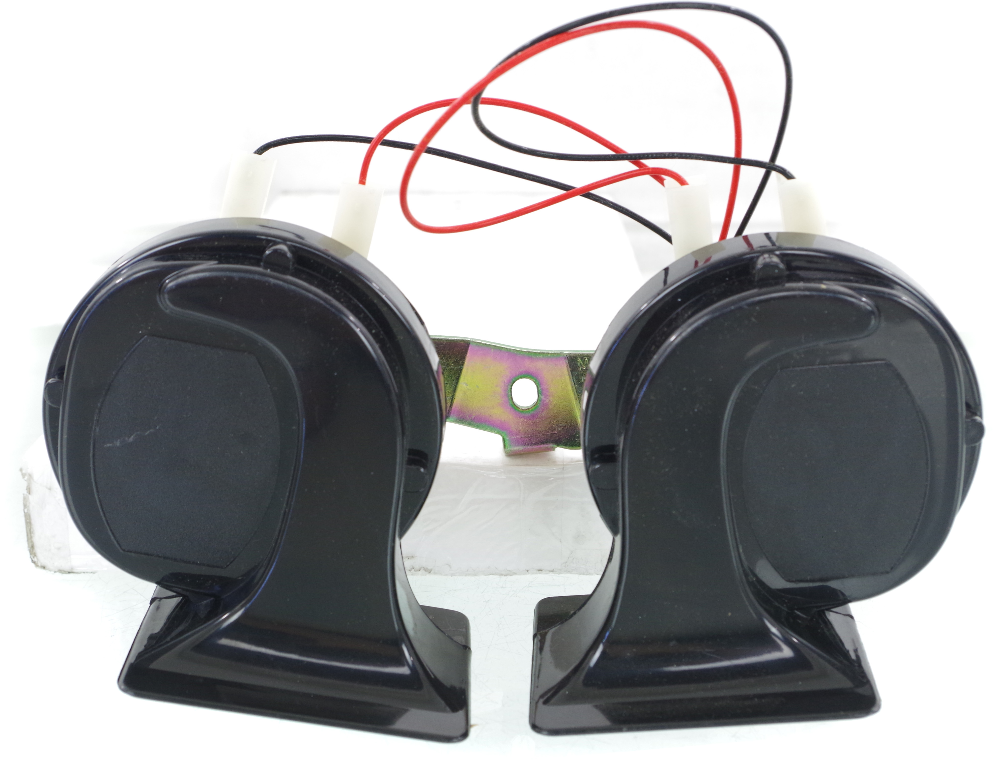 AM CROWN VICTORIA TOWN CAR GRAND MARQUIS MARAUDER 03-04 HORN SET High and Low with Bracket SKU REPF502511 OEM 3W1Z13832AA