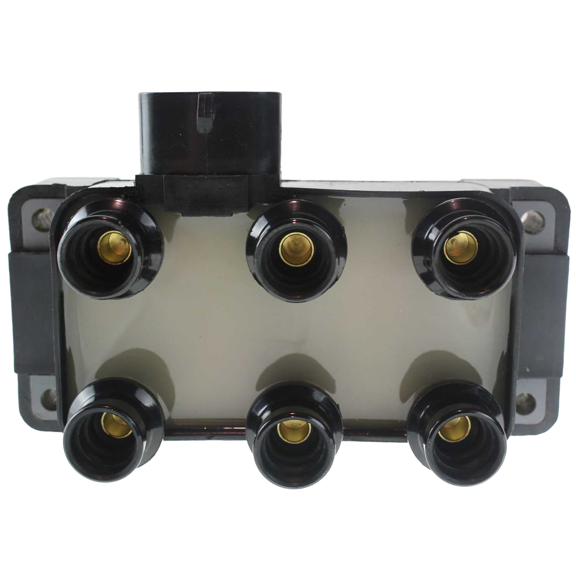 AM TAURUS 89-95 RANGER 90-11 IGNITION COIL Assembly 12 Volts 4 Blade Terminals Coil Pack SKU REPF504602