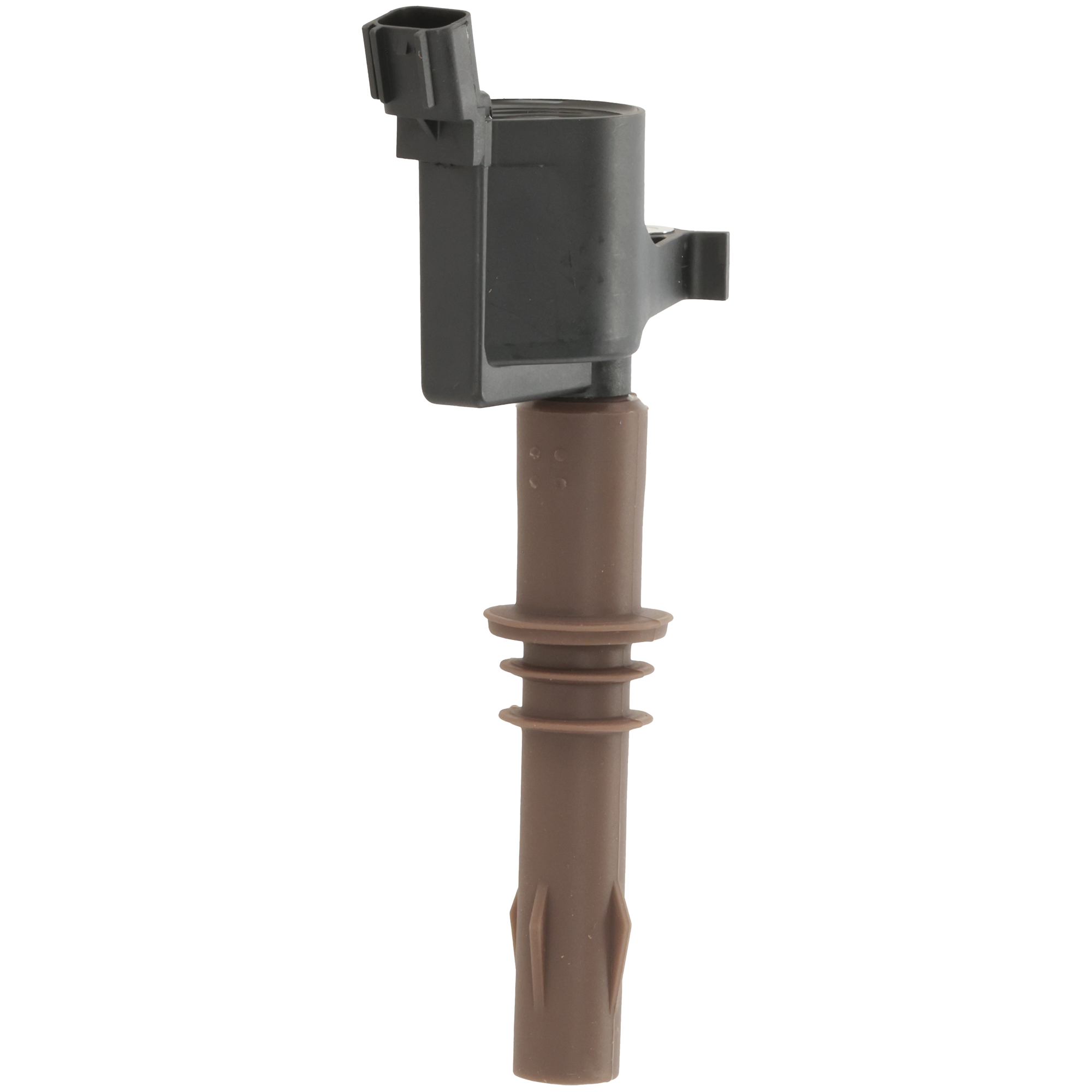 AM EXPEDITION 08-14 EXPLORER 08-10 IGNITION COIL Coil on Plug 12 volts 2 Male Blade Terminals w Brown Coil Boots SKU REPF504617