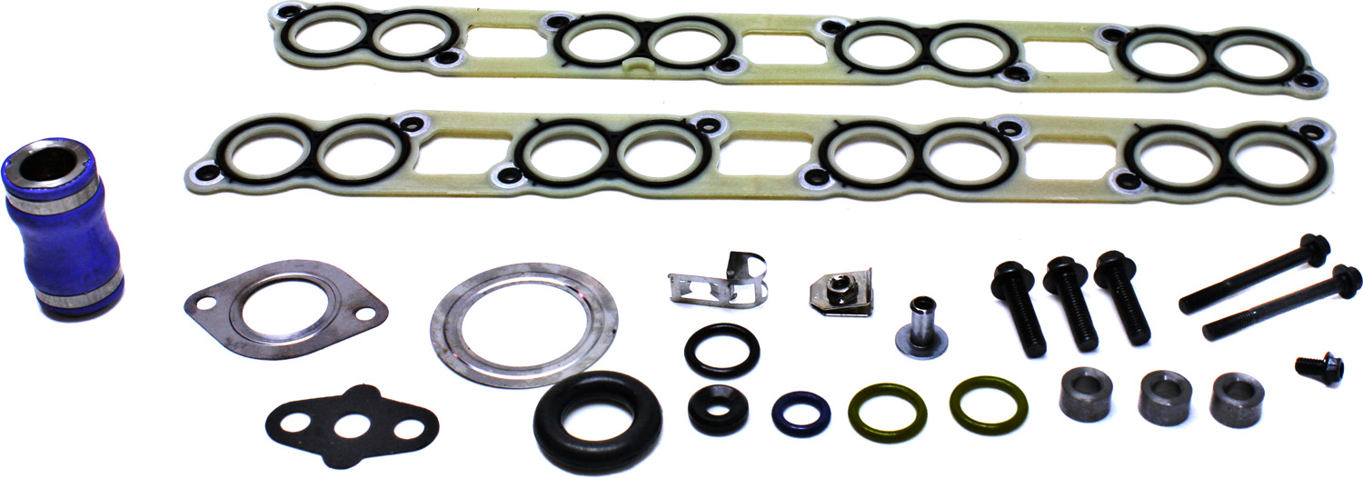 AM SUPER DUTY 03-10 EGR COOLER GASKET Kit EGR Cooler Intake Gasket Kit 6.0L SKU REPF541802 OEM EGK200-800-97101 DEG1-3C3Z9433