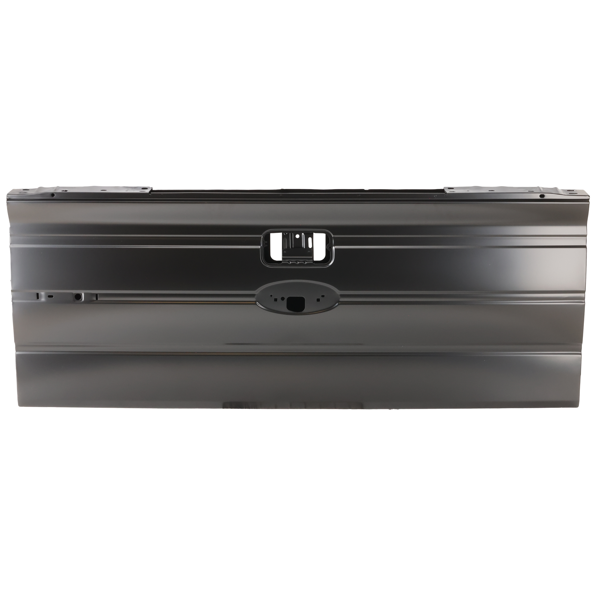 AM F 150-09-14 TAILGATE Styleside w Integrated Step SKU REPF580504 Partslink FO1900123 OEM BL3Z9940700D