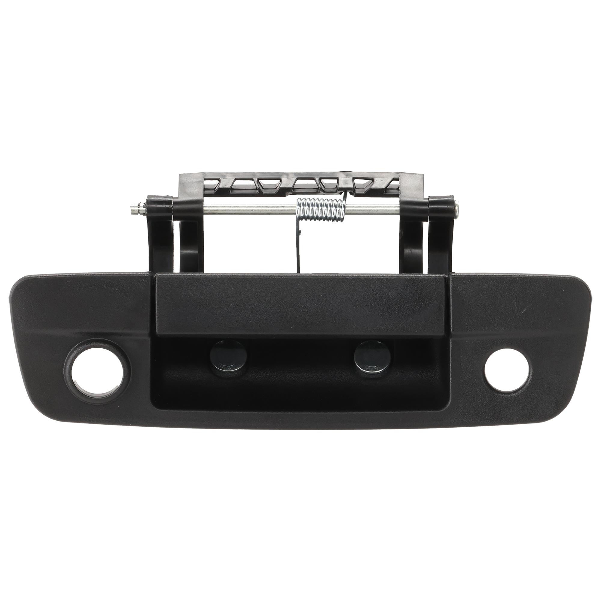 AM RAM FULL SIZE P U 09-12 TAILGATE HANDLE Outside Txtrd Blk w Cam Key Holes and Cable Excludes Camera SKU REPF580724 WC Partslink CH1915120 OEM 68084284AB