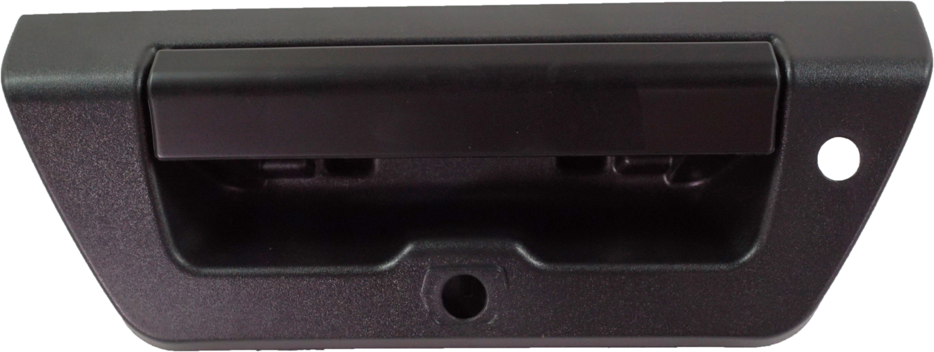 AM F 150-15-17 TAILGATE HANDLE Power Locking Primed Lever w Camera hole and LED Lamp hole XLT models SKU REPF580735 WC OEM FL3Z9943400AA PFM