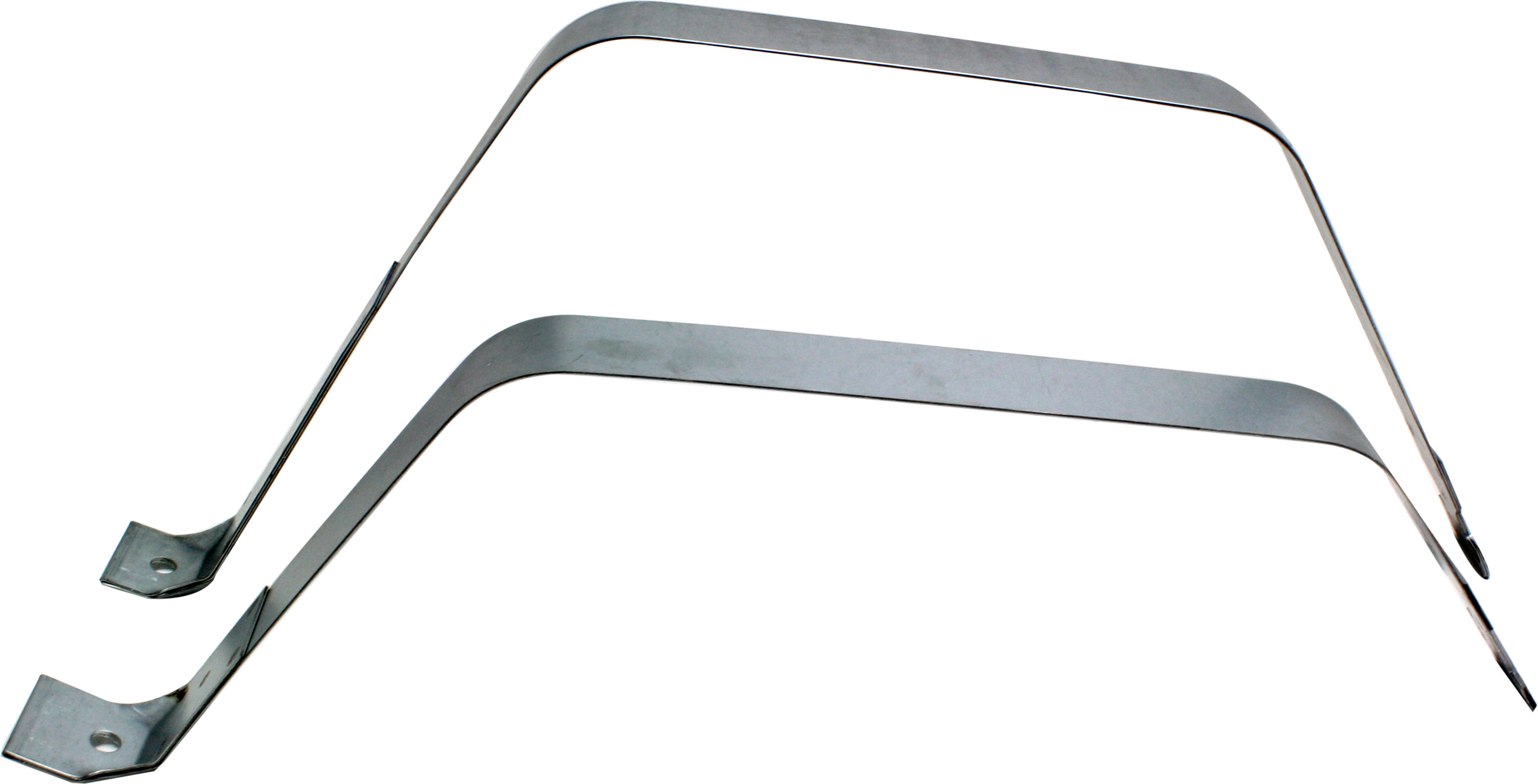 AM F 150-97-03 FUEL TANK STRAP 2WD Std Cab 24.5 Gal. Set of 2-27.25 in. and 31.75 in. Length SKU REPF670701
