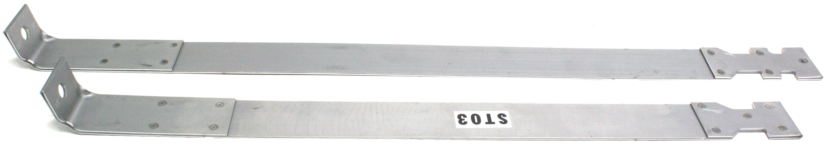 AM F SERIES 80-97 FUEL TANK STRAP 19 gal side mount Set of 2-21.5 in. and 25.5 in. Length SKU REPF670702