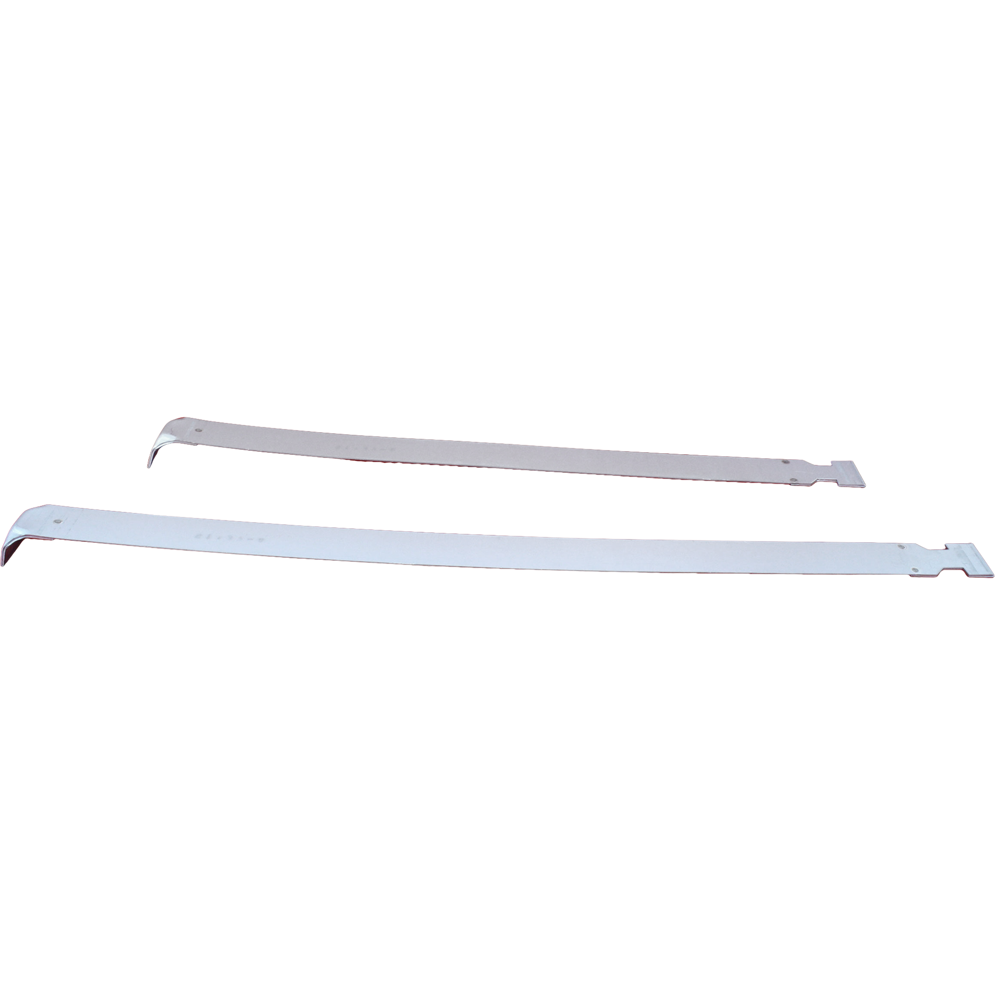 AM F 150-97-03 FUEL TANK STRAP 4WD Std Cab 24.5 Gal. Set of 2-29 in. and 34 in. Length SKU REPF670707
