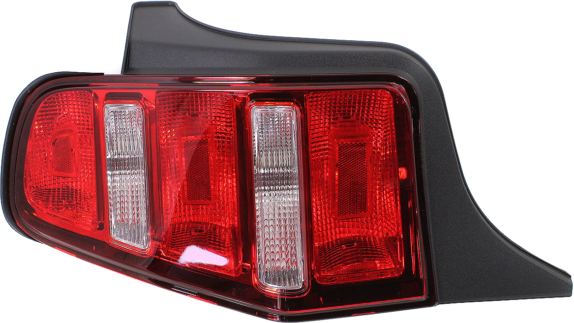 AM MUSTANG 10-12 TAIL LAMP LH Lens and Housing SKU REPF730110 Partslink FO2818137 OEM AR3Z13405B