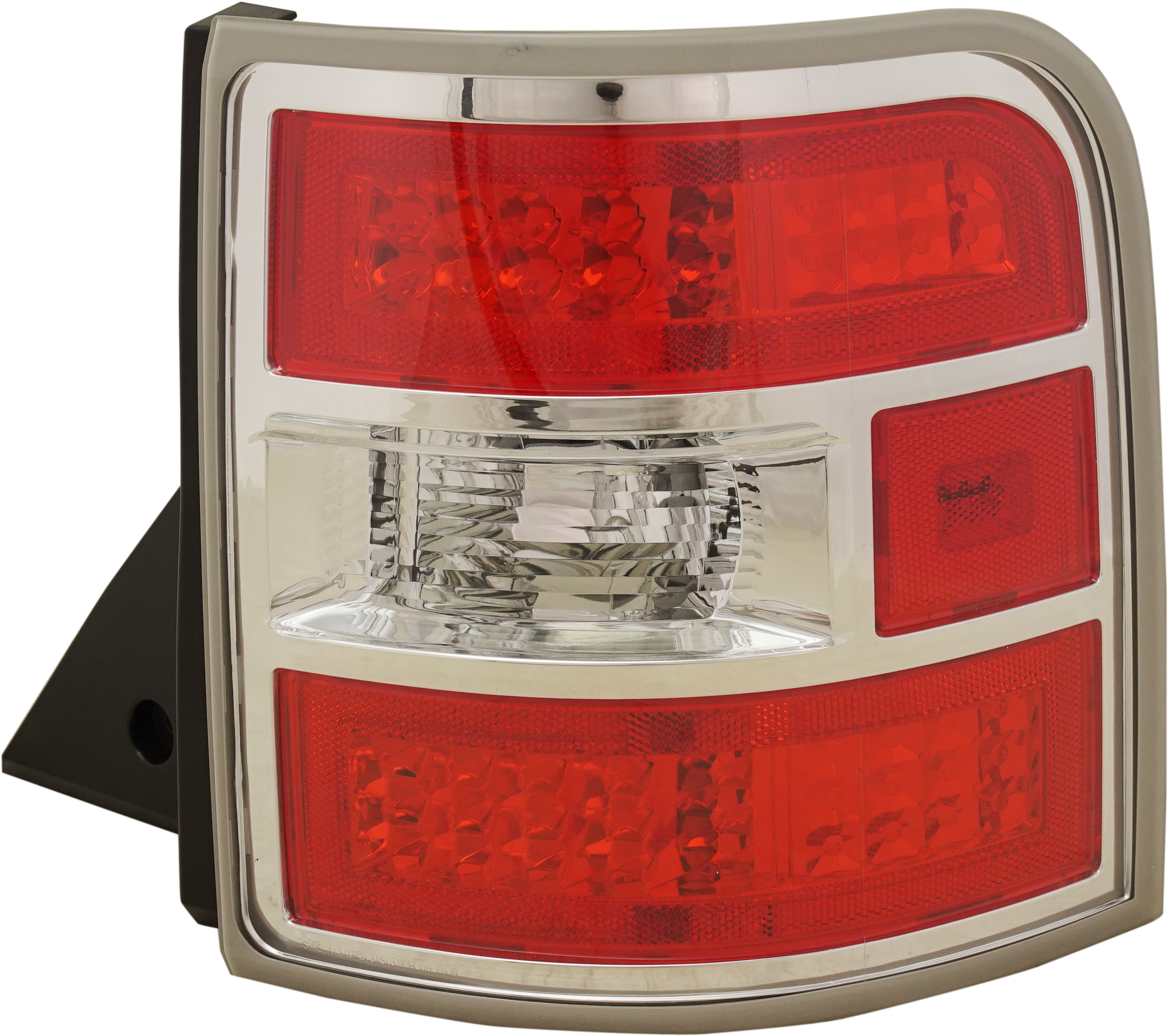 AM FLEX 09-11 TAIL LAMP RH Assembly LED Limited Titanium Models CAPA SKU REPF730145Q Partslink FO2801221C OEM 8A8Z13404
