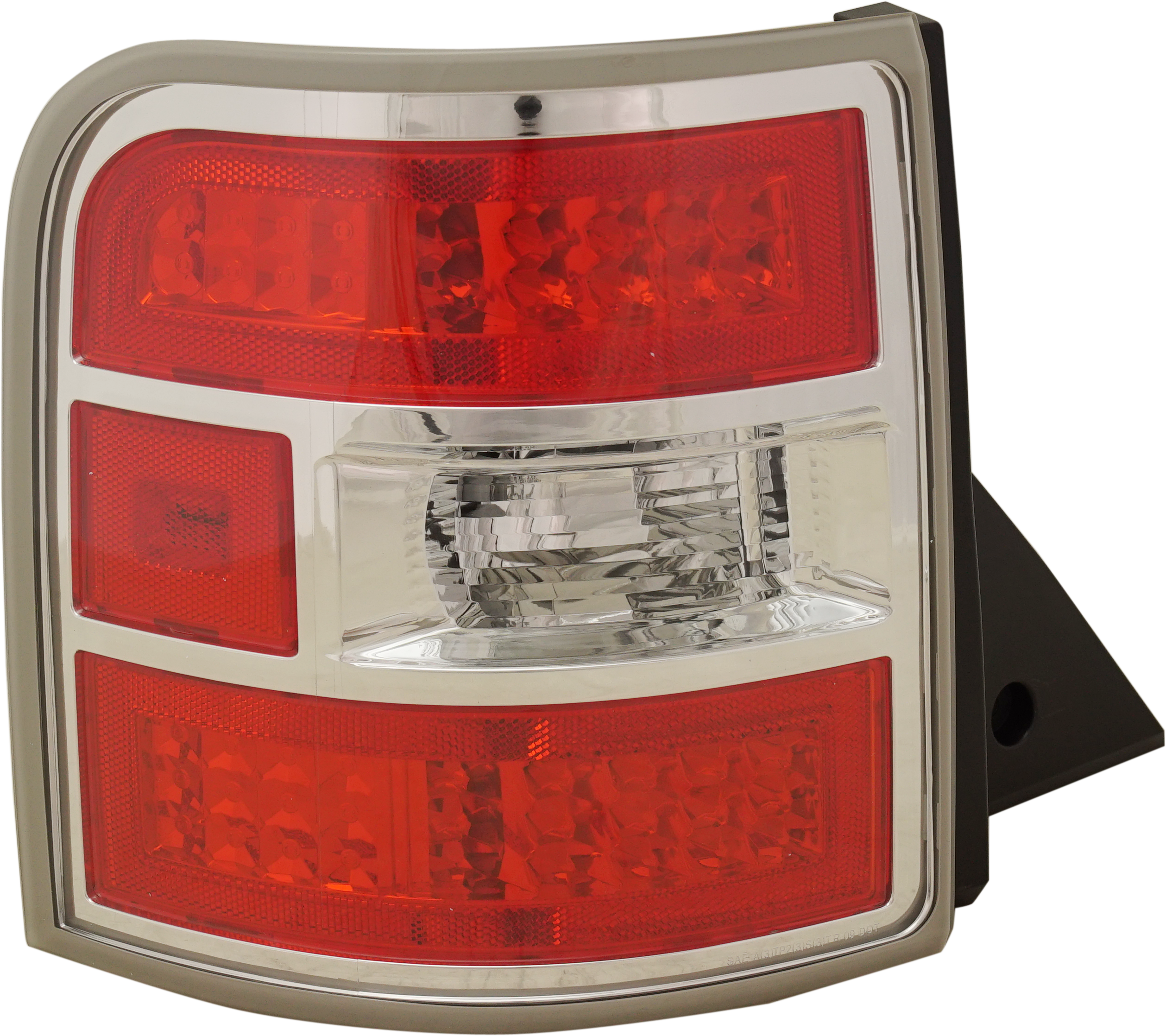 AM FLEX 09-11 TAIL LAMP LH Assembly LED Limited Titanium Models CAPA SKU REPF730146Q Partslink FO2800221C OEM 8A8Z13405