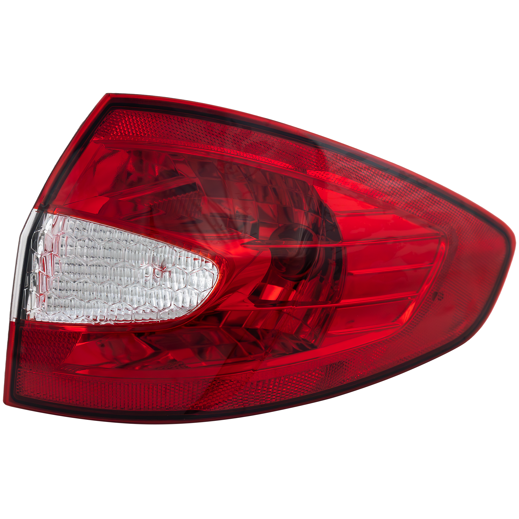 AM FIESTA 11-13 TAIL LAMP RH Outer Assembly Sedan SKU REPF730149 Partslink FO2805105 OEM BE8Z13404A