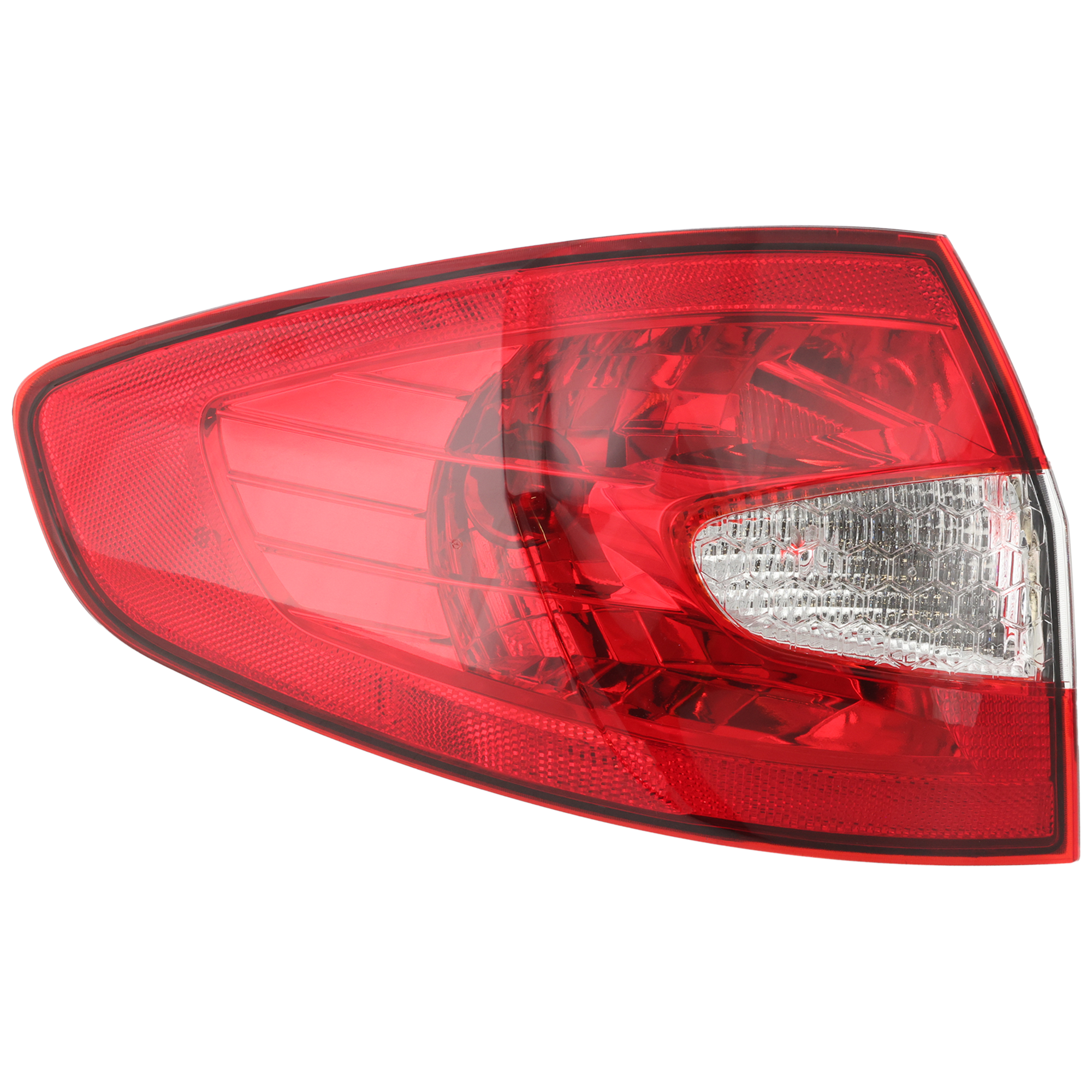 AM FIESTA 11-13 TAIL LAMP LH Outer Assembly Sedan SKU REPF730150 Partslink FO2804105 OEM BE8Z13405A
