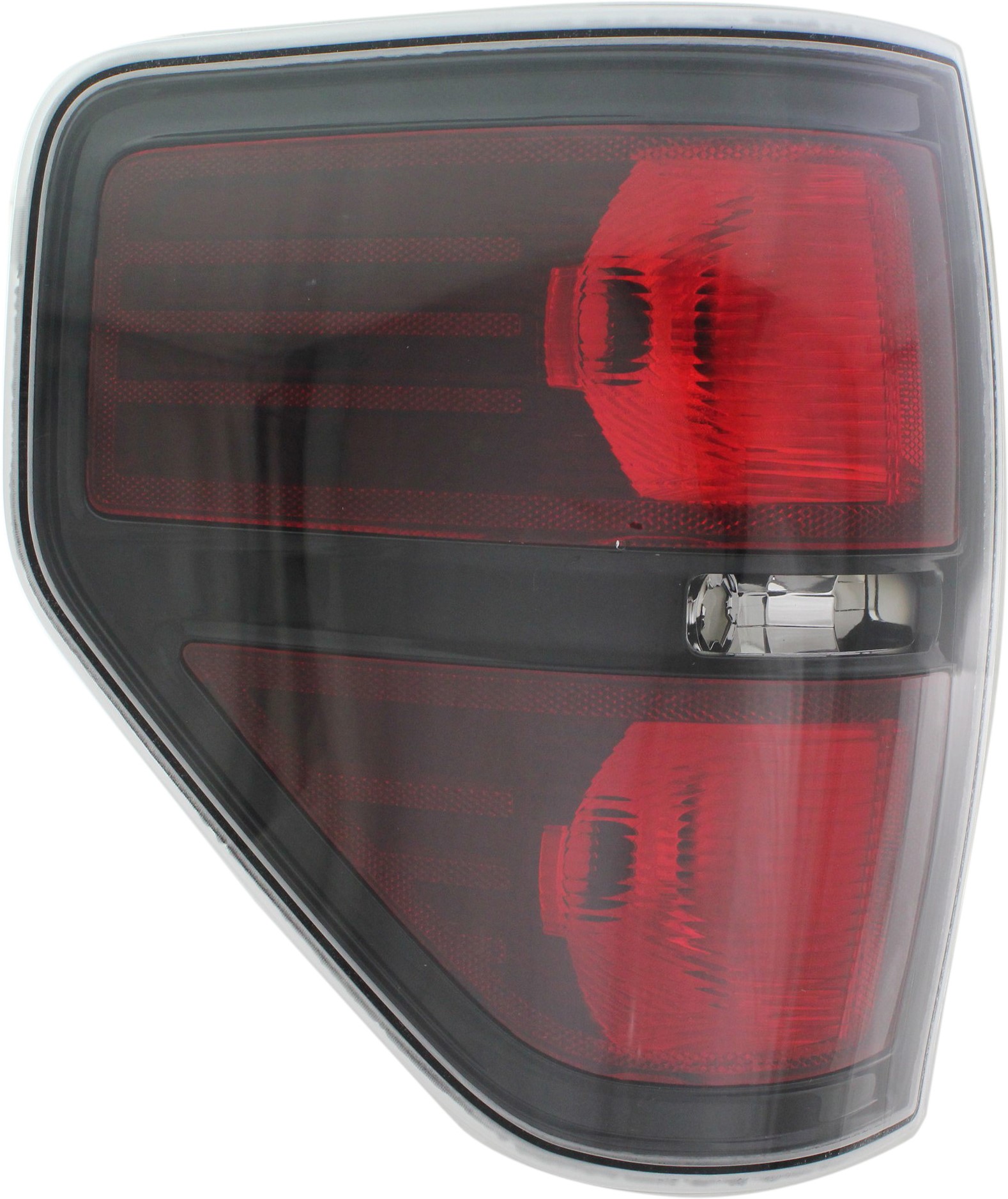 AM F 150-10-14 TAIL LAMP LH Lens and Housing Halogen Styleside Harley Davidson Edition SVT Raptor Models SKU REPF730156 Partslink FO2818148 OEM BL3Z13405AB