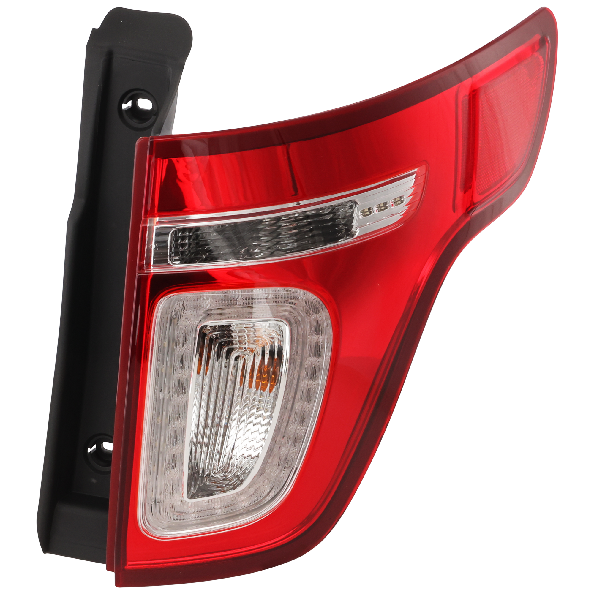 AM EXPLORER EXPLORER POLICE 11-15 TAIL LAMP RH Assembly Clear and Red Lens CAPA SKU REPF730175Q Partslink FO2801226C OEM BB5Z13404C