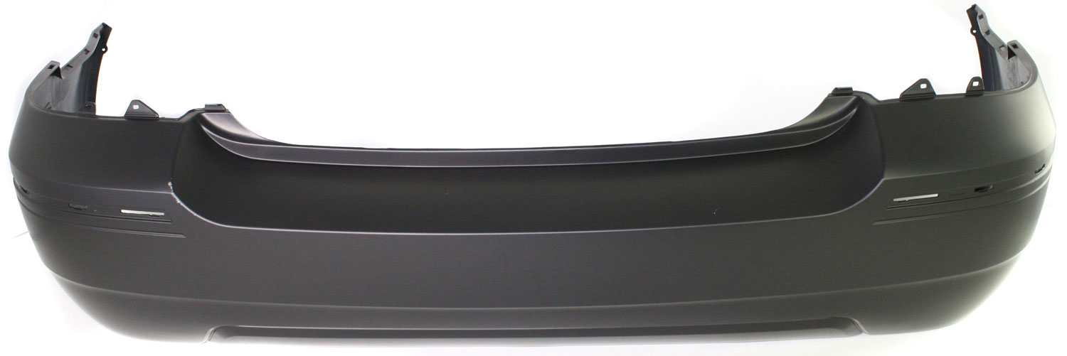 AM FIVE HUNDRED 05-07 REAR BUMPER COVER Primed w o Reverse Parking Aid Snsr Holes CAPA SKU REPF760107PQ Partslink FO1100395C OEM 5G1Z17K835AAB