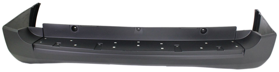 AM EXPEDITION 07-14 REAR BUMPER COVER Textured w o Parking Aid Snsr Holes EL Max Models SKU REPF760114 Partslink FO1100613 OEM 7L1Z17K835CA